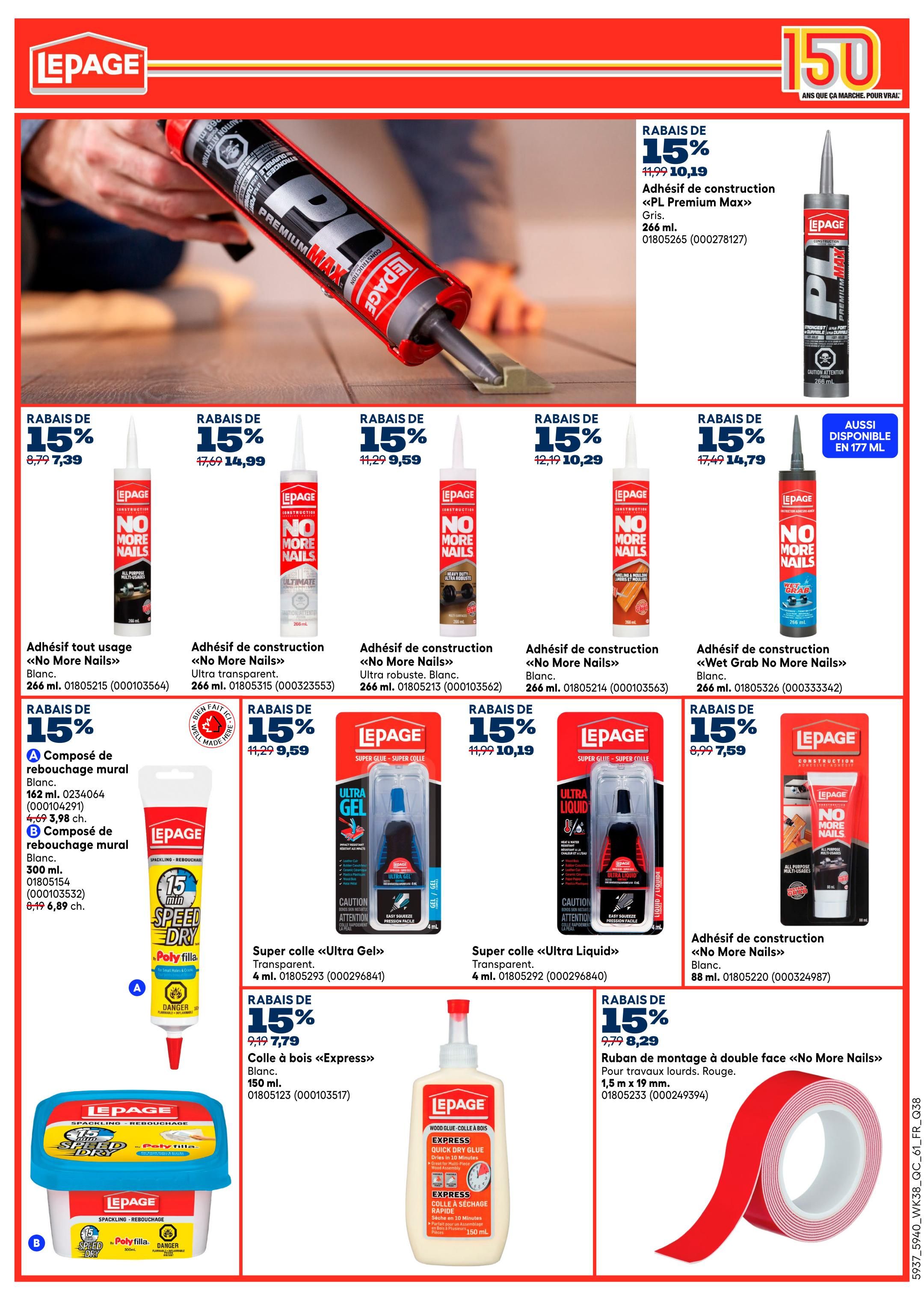 Rona & Rona+ (QC) Flyer October 15 to 21
