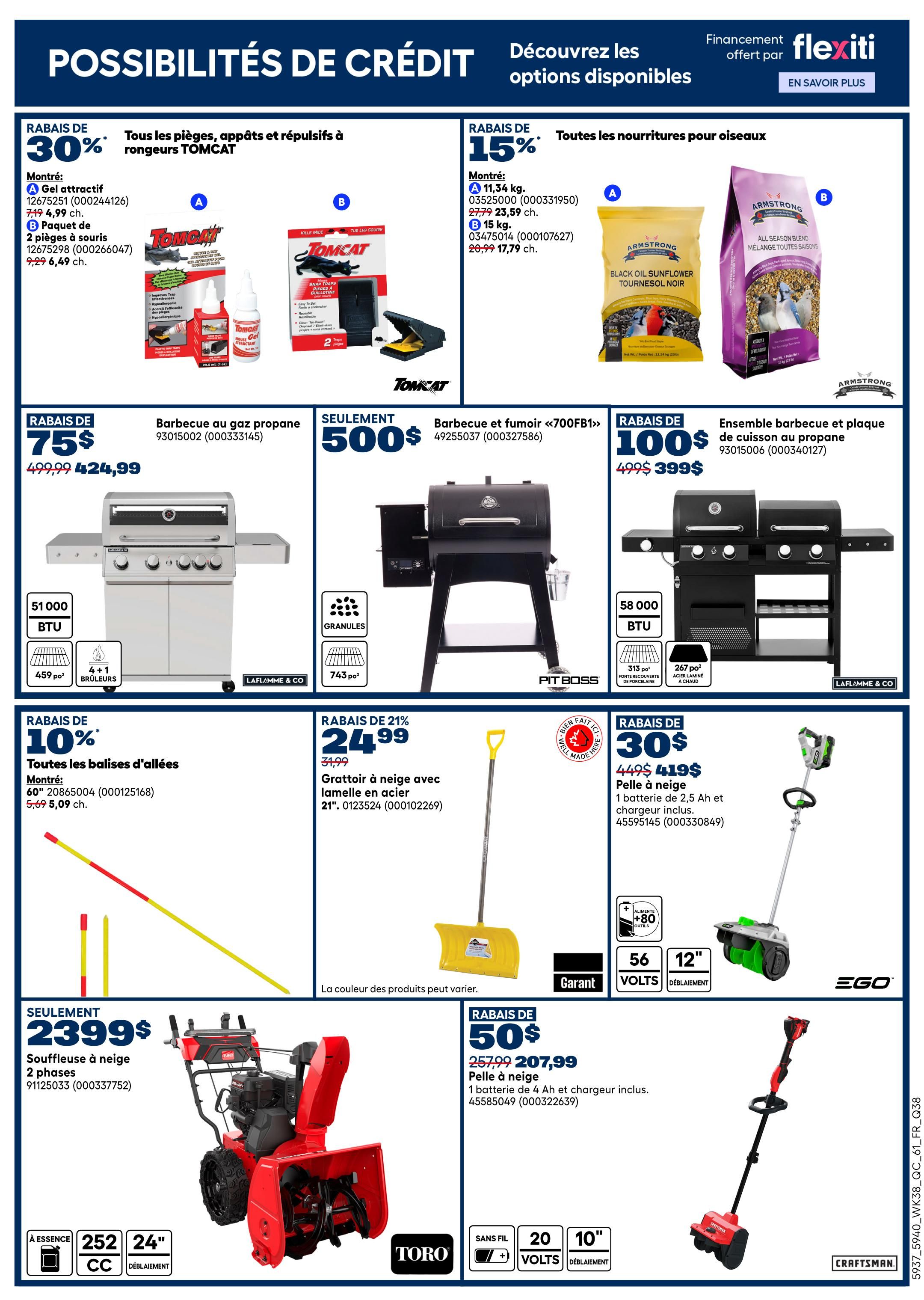Rona & Rona+ (QC) Flyer October 15 to 21