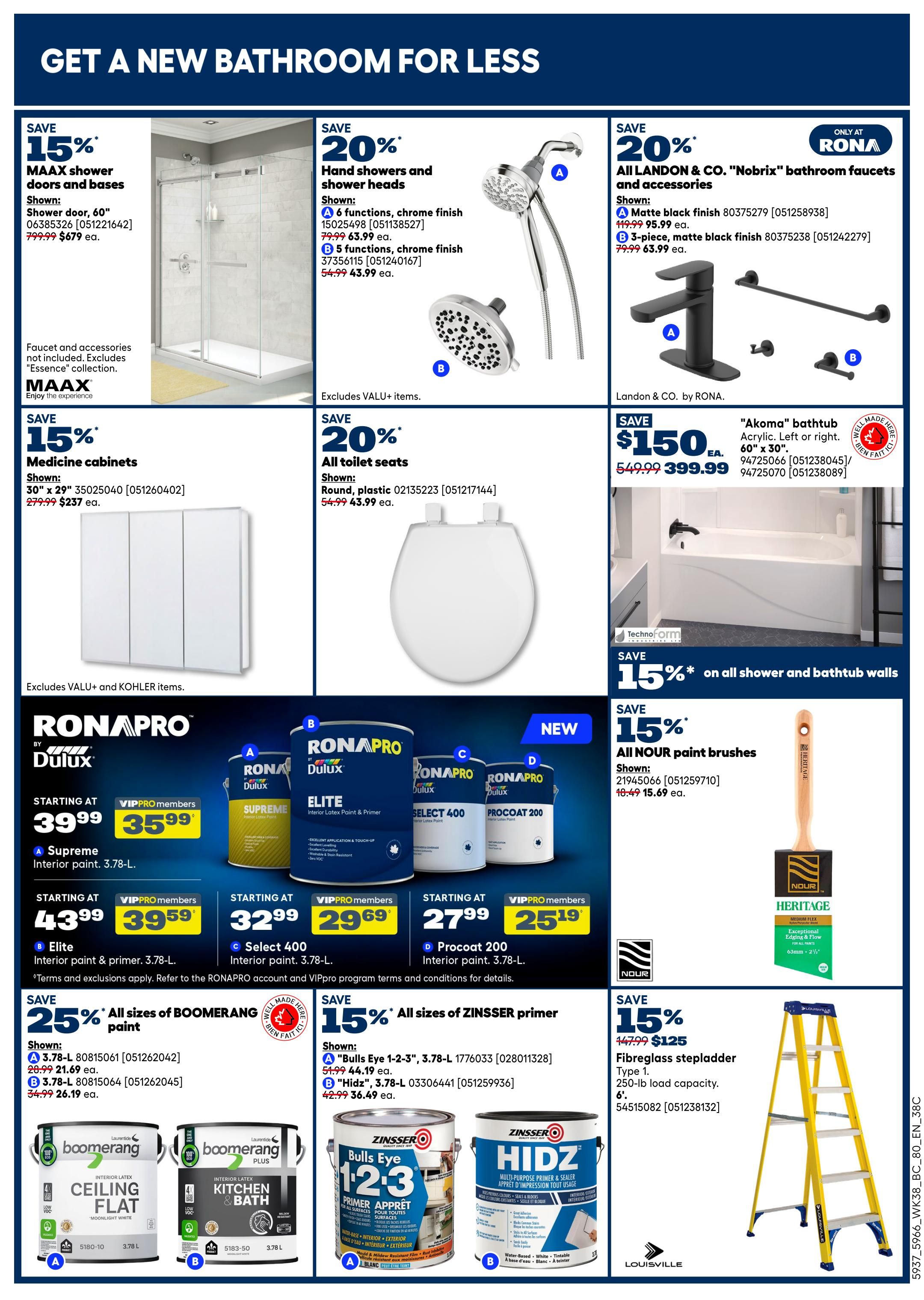 Rona & Rona+ (BC) Flyer October 15 to 21