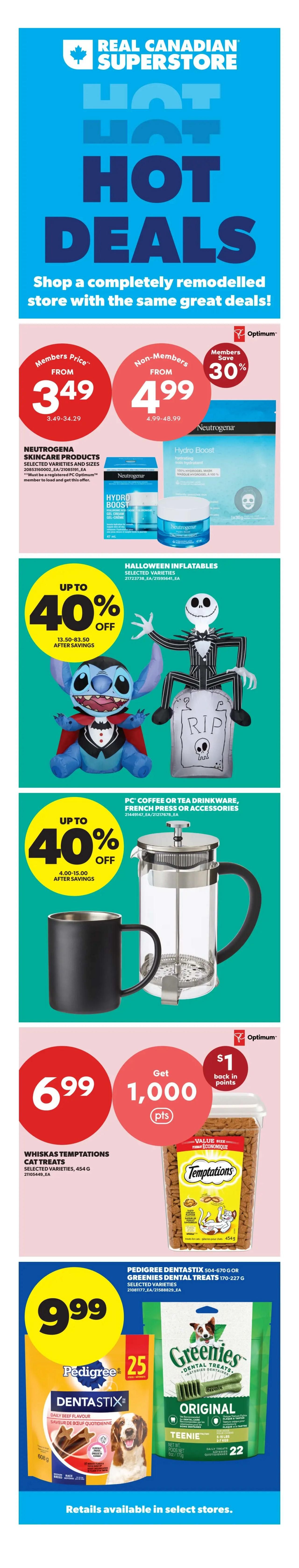 Real Canadian Superstore (West) Flyer October 15 to 21