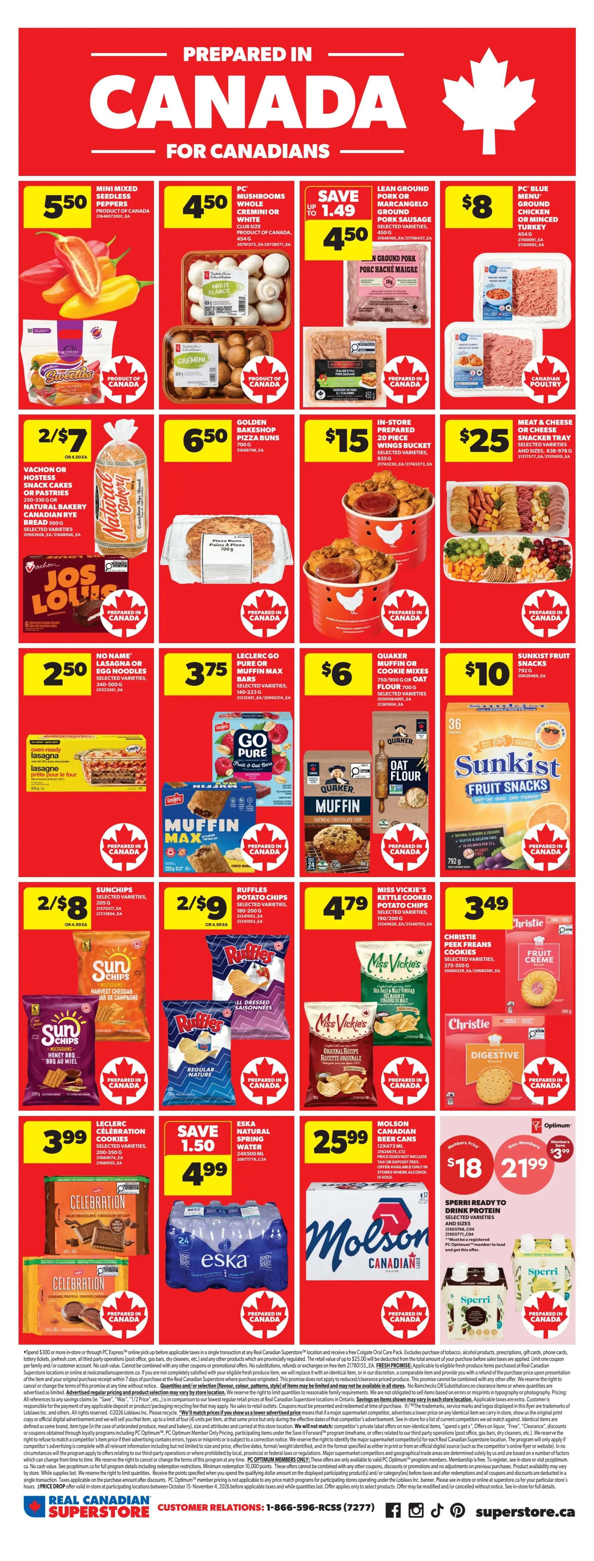Real Canadian Superstore (ON) Flyer October 15 to 21
