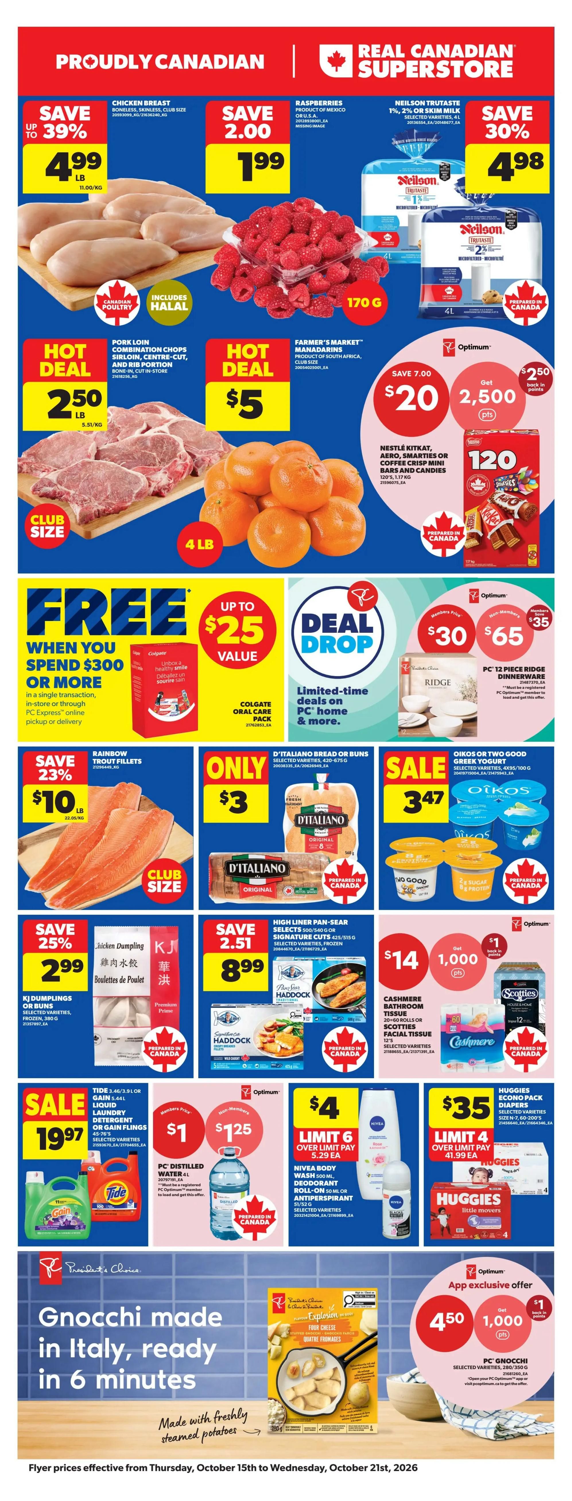 Real Canadian Superstore (ON) Flyer October 15 to 21
