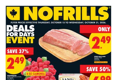 No Frills (West) Flyer October 15 to 21
