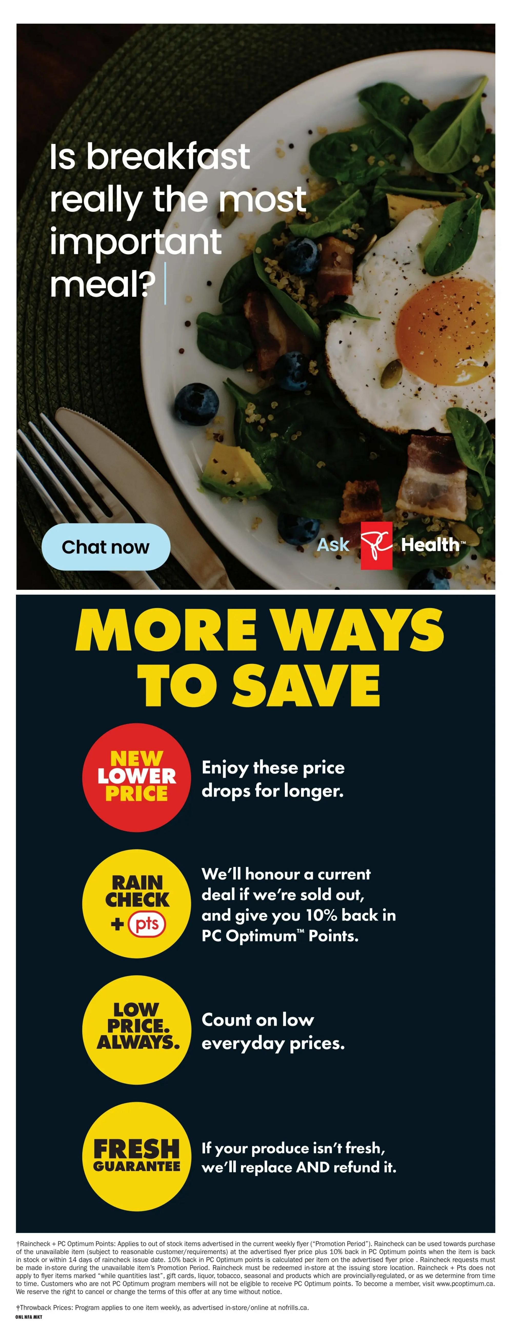 No Frills (Atlantic) Flyer October 15 to 21
