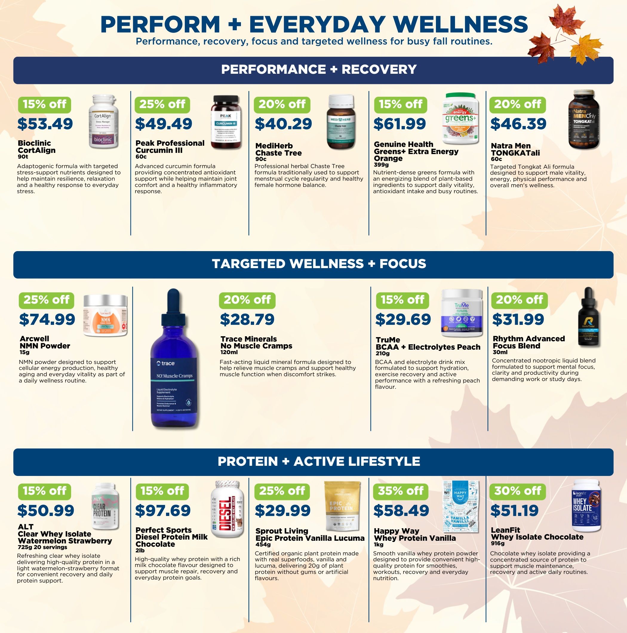 Nature's Source Flyer October 15 to November 11