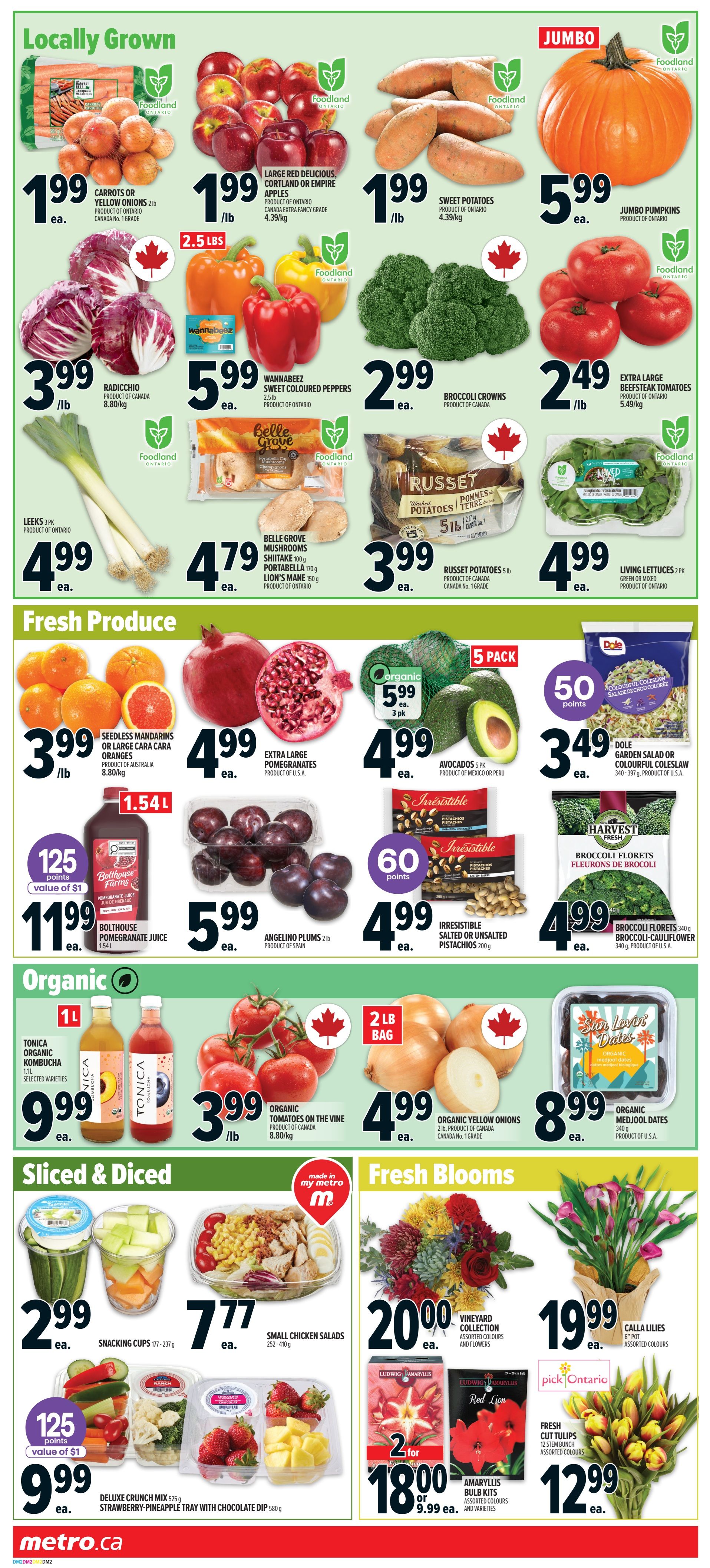 Metro (ON) Flyer October 15 to 21