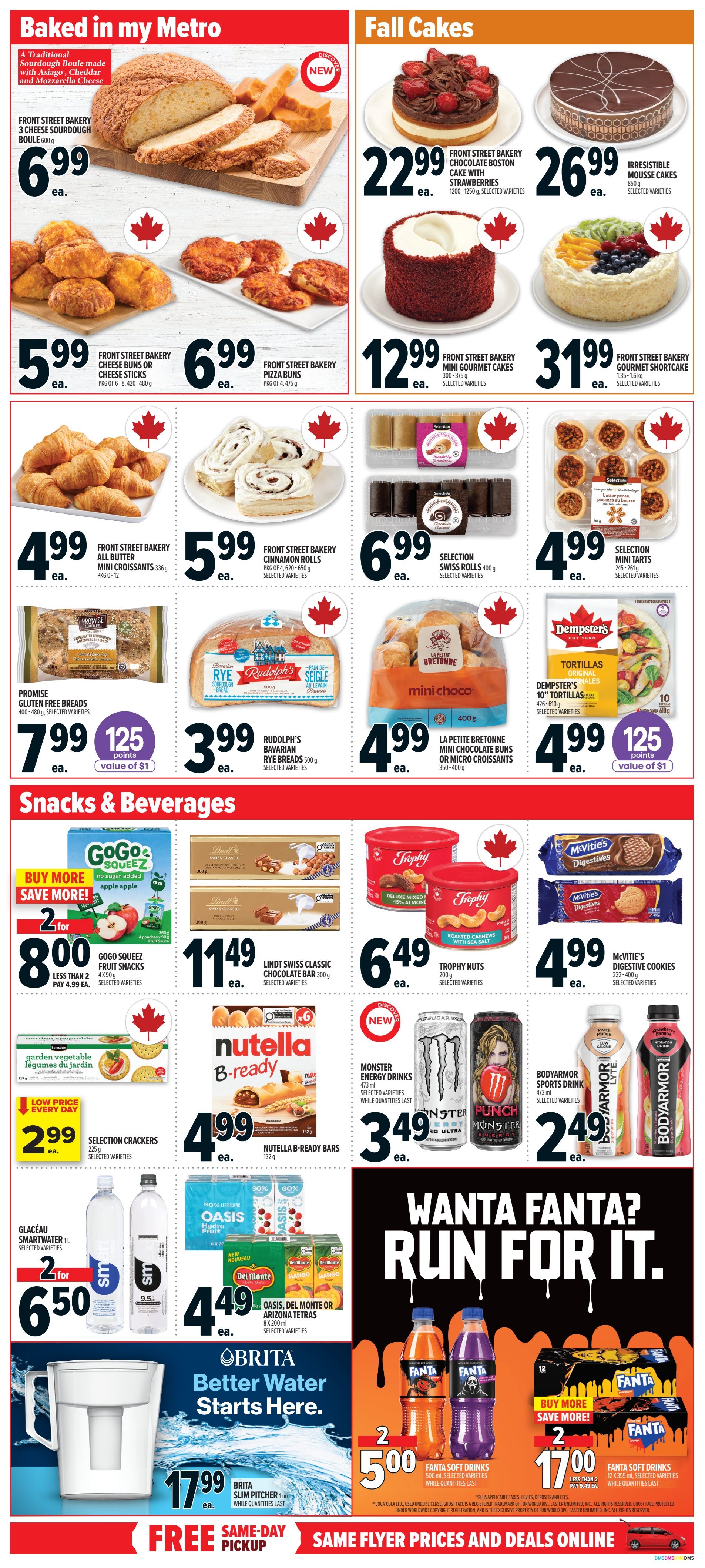 Metro (ON) Flyer October 15 to 21