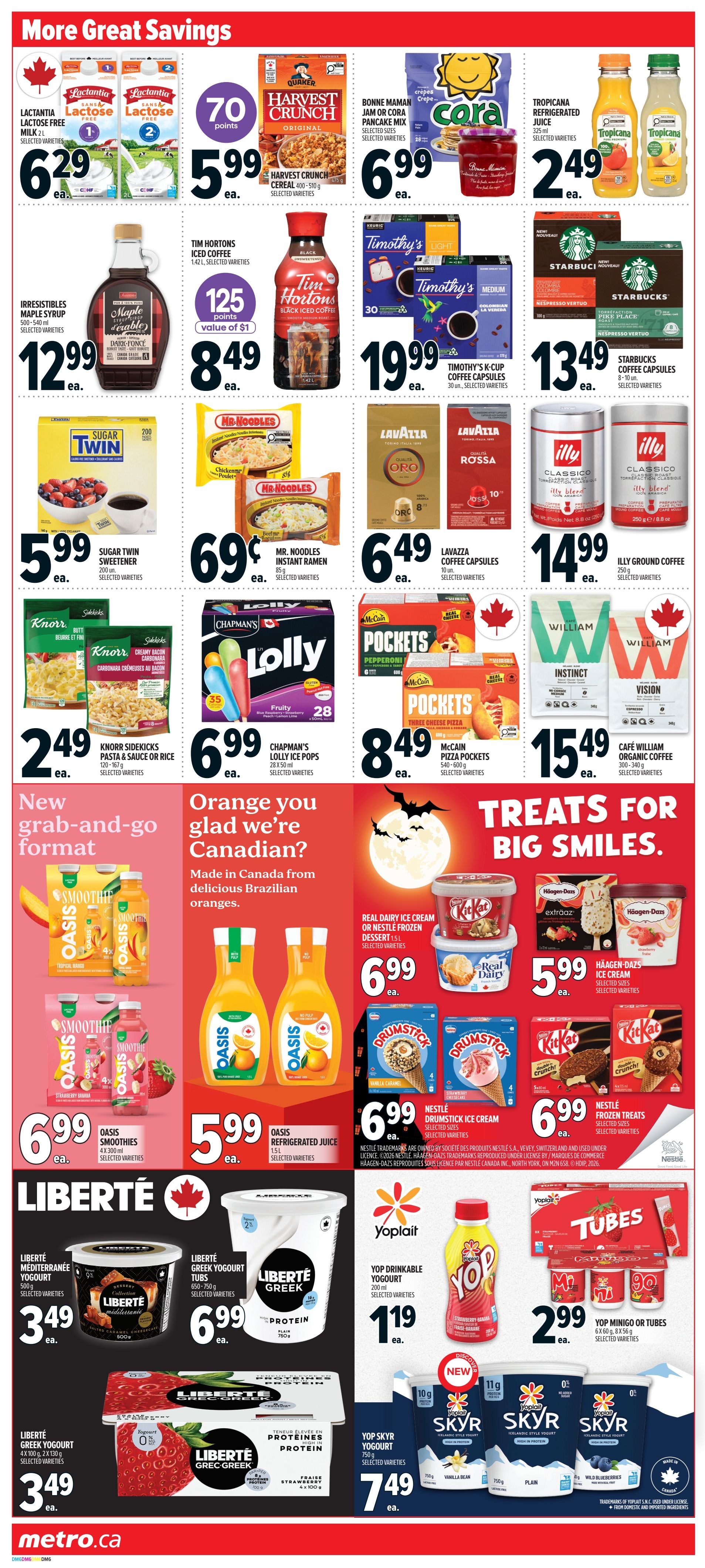 Metro (ON) Flyer October 15 to 21