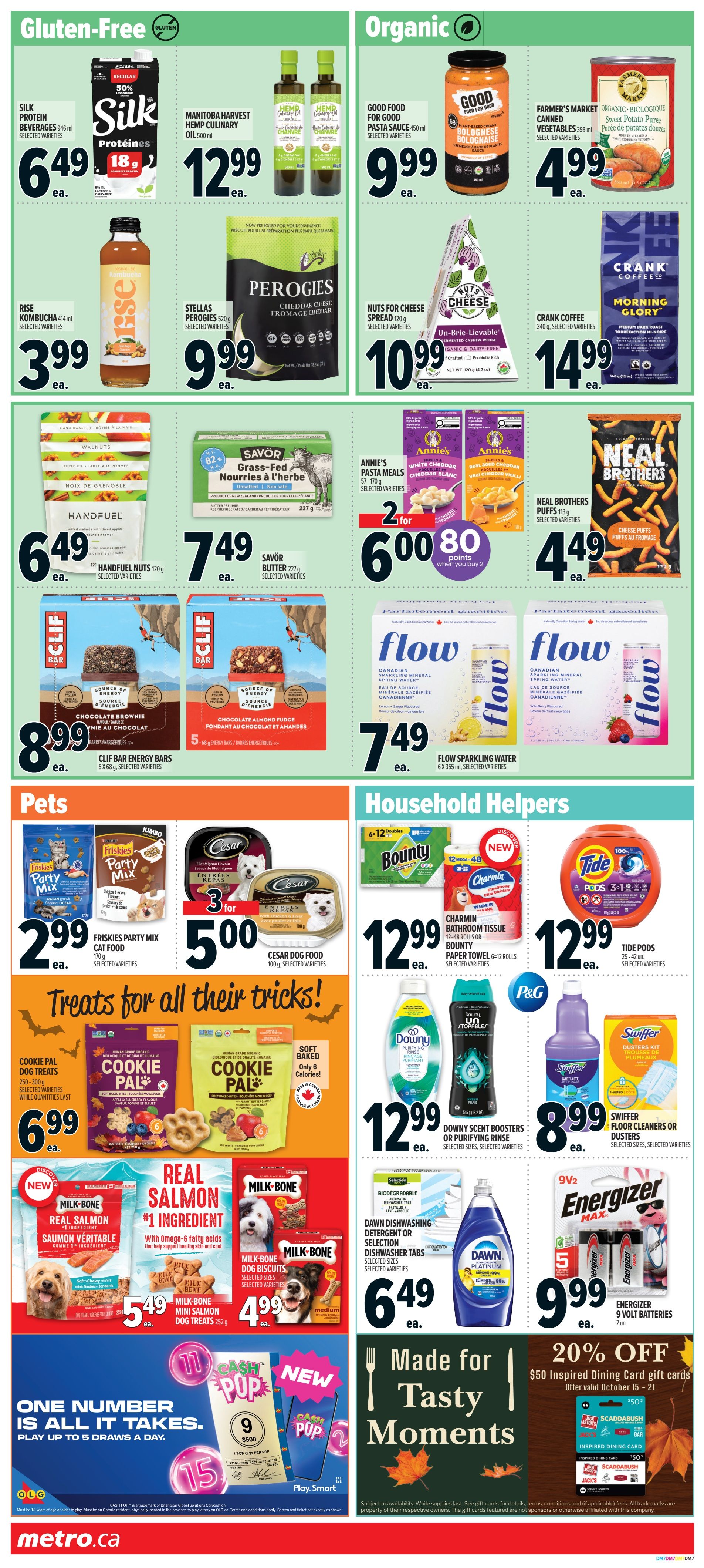 Metro (ON) Flyer October 15 to 21