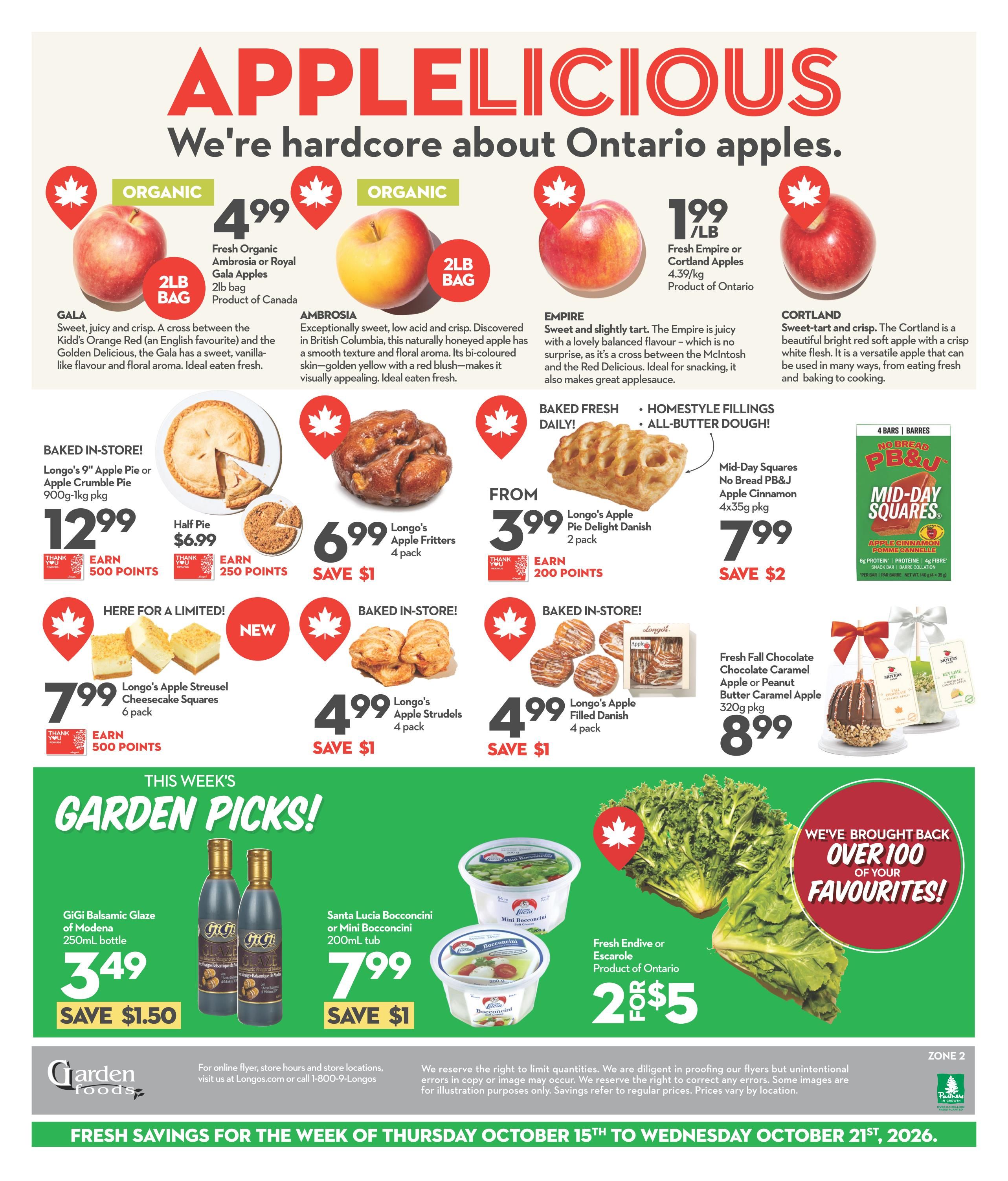 Garden Foods Flyer October 15 to 21