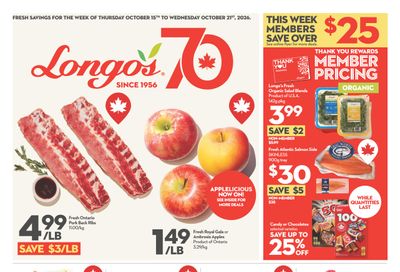 Longo's Flyer October 15 to 21