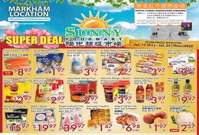 Sunny Foodmart (Markham) Flyer July 17 to 23