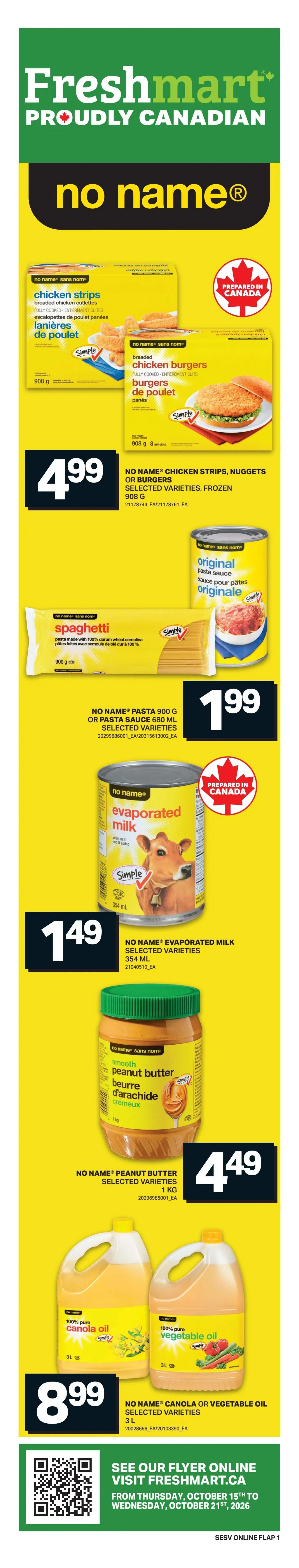 Freshmart (West) Flyer October 15 to 21