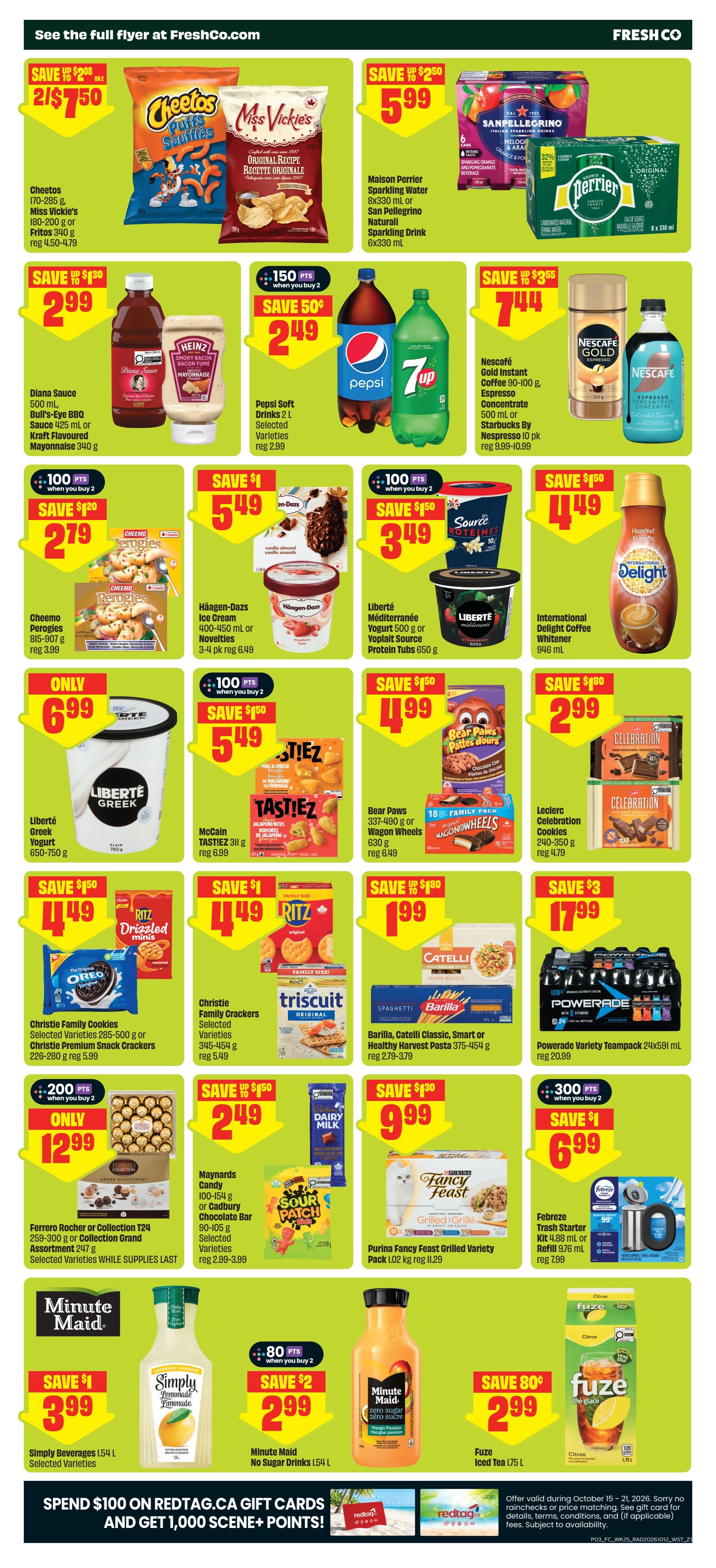 FreshCo (West) Flyer October 15 to 21