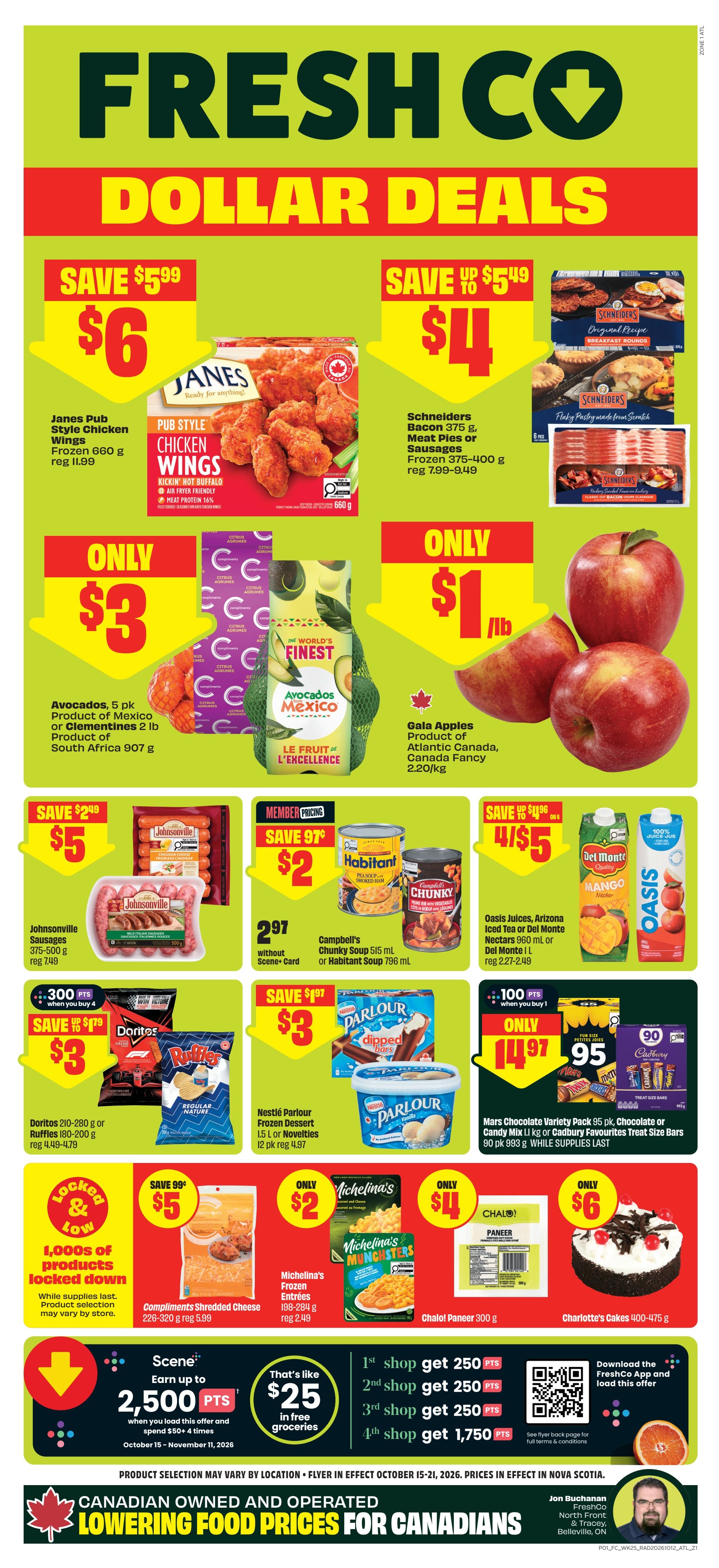 FreshCo (Atlantic) Flyer October 15 to 21