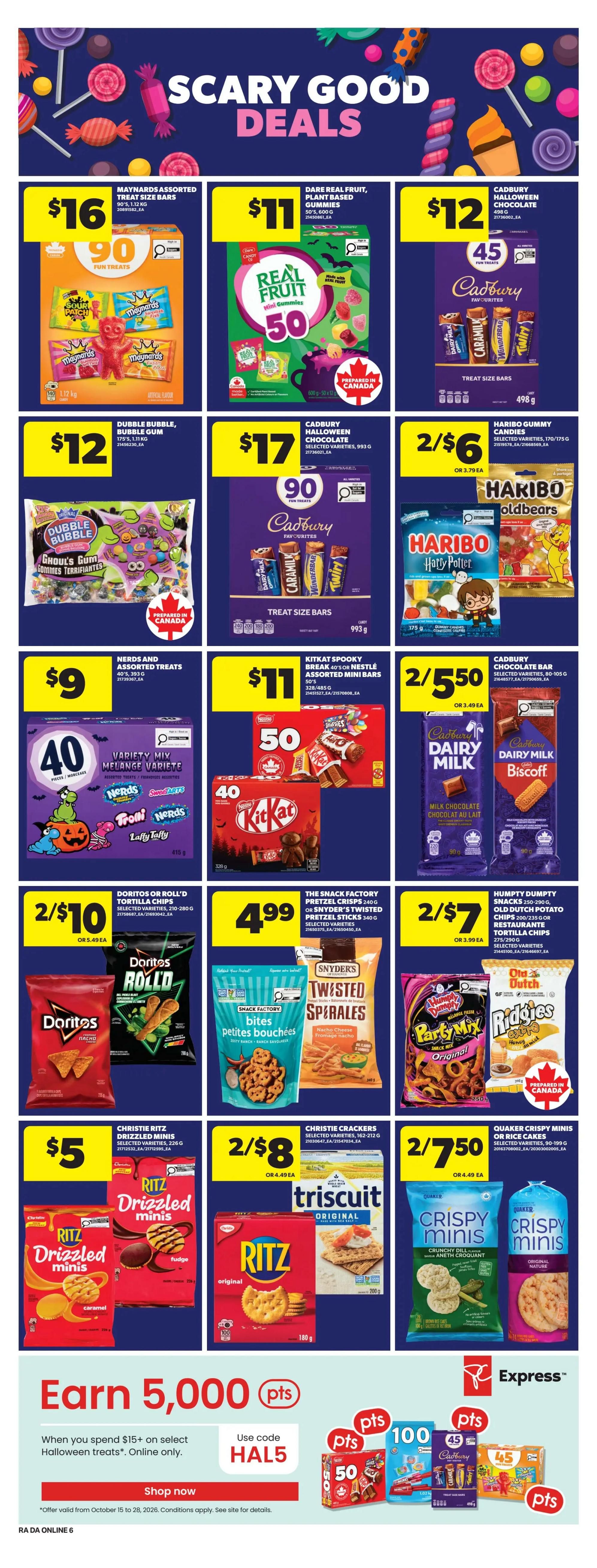 Dominion Flyer October 15 to 21