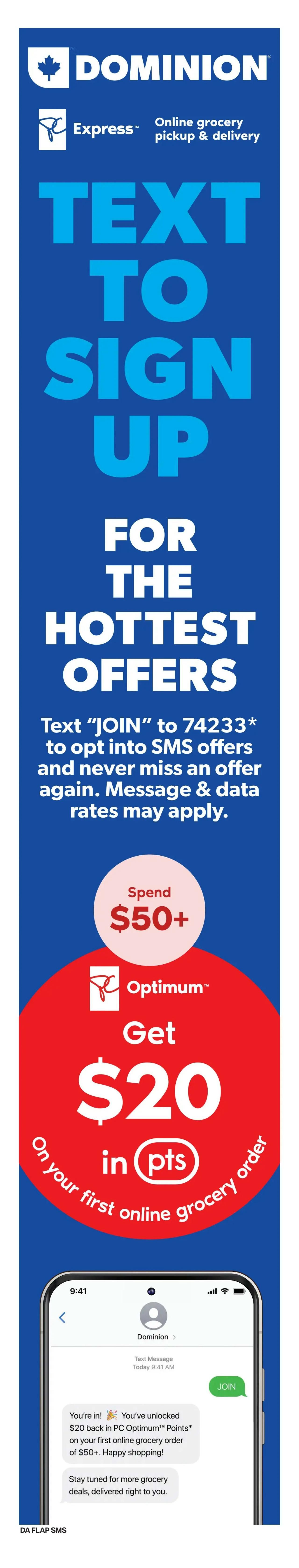 Dominion Flyer October 15 to 21