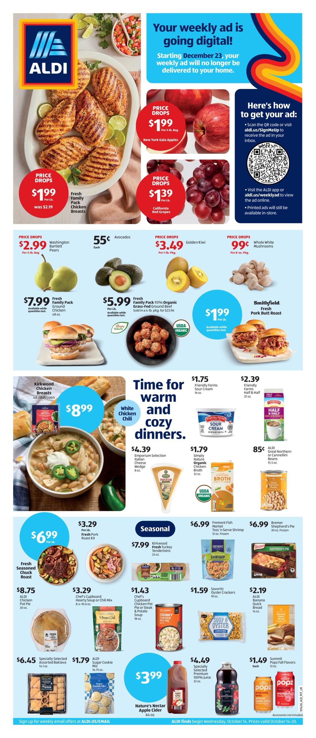ALDI (Raleigh Area, NC) Weekly Ad October 14 - 20, 2026