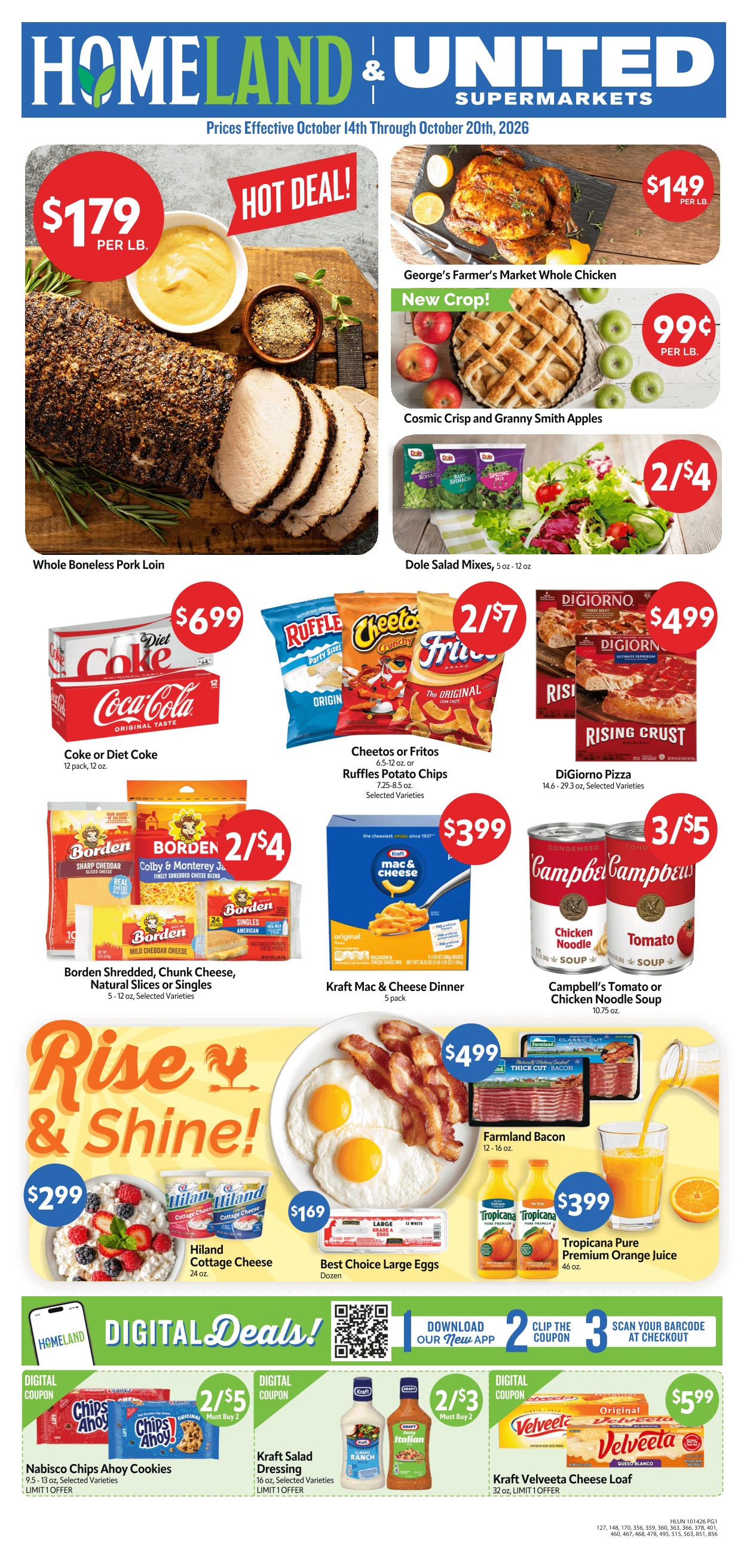 Homeland Stores (Henryetta, OK) Weekly Ad October 14 - 20, 2026