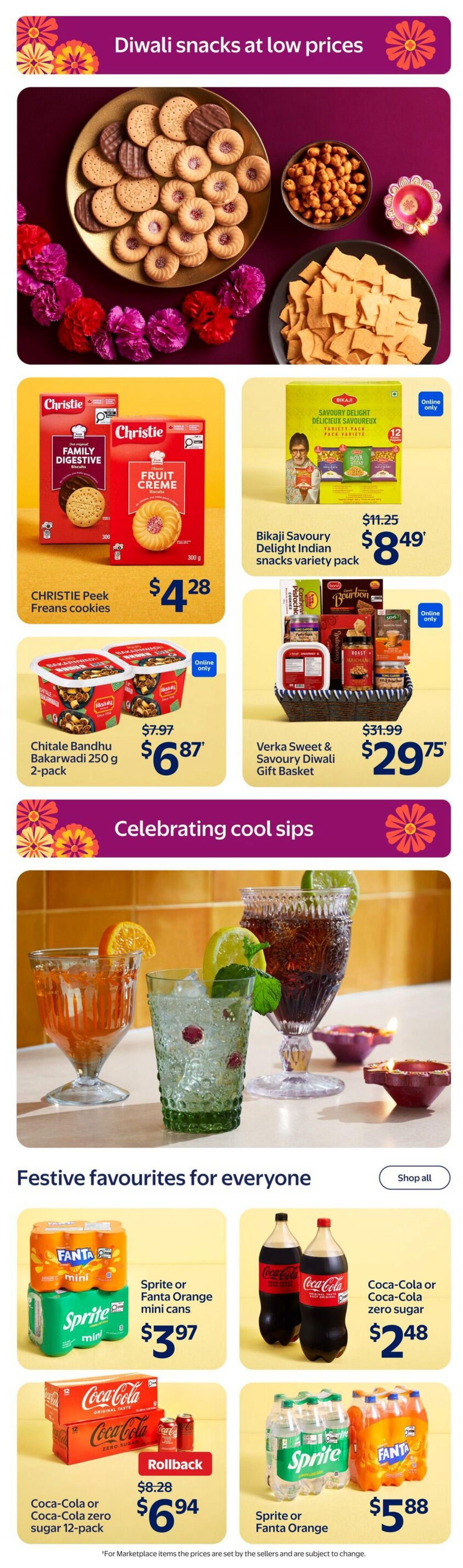 Walmart Diwali Flyer October 15 to November 11