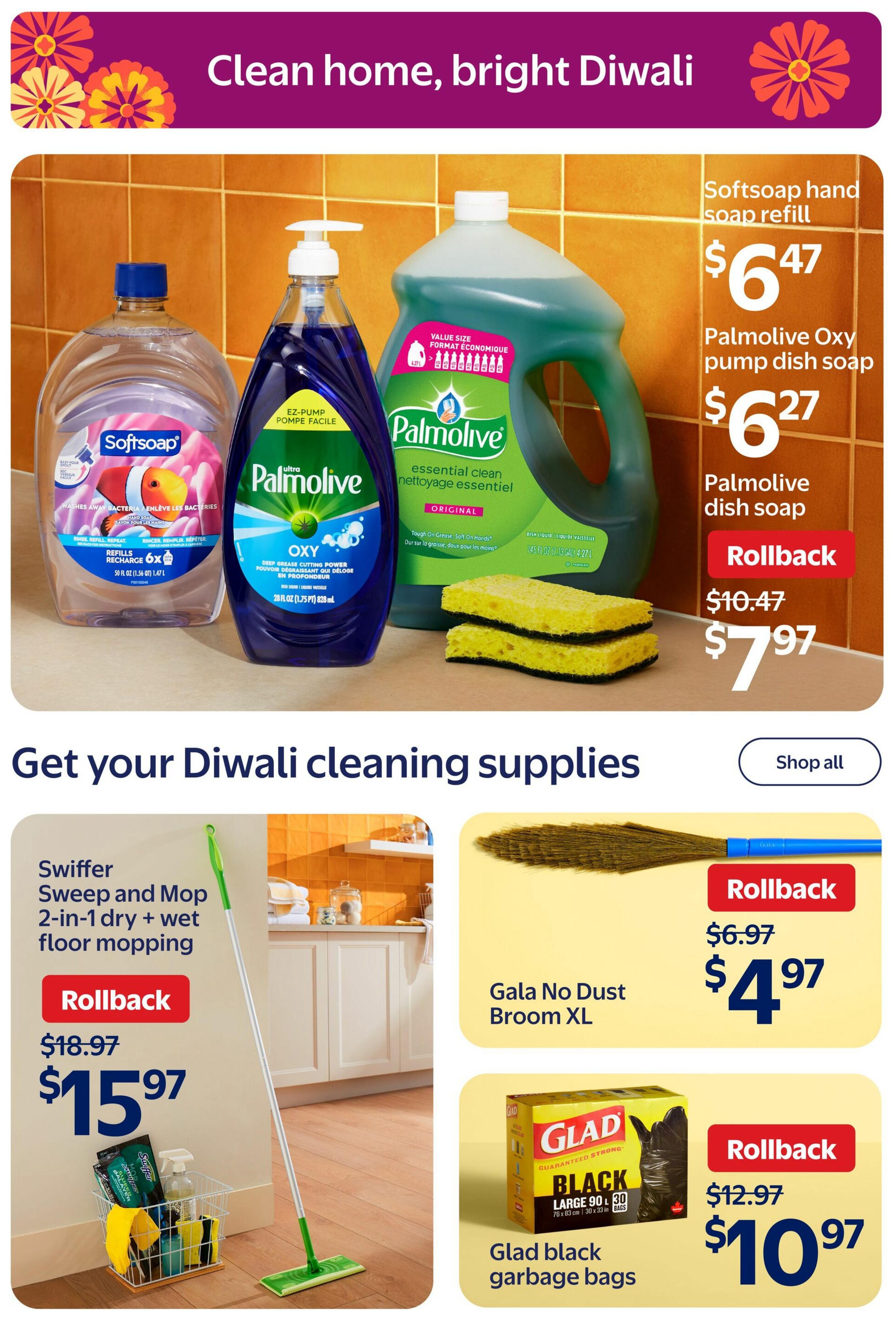 Walmart Diwali Flyer October 15 to November 11