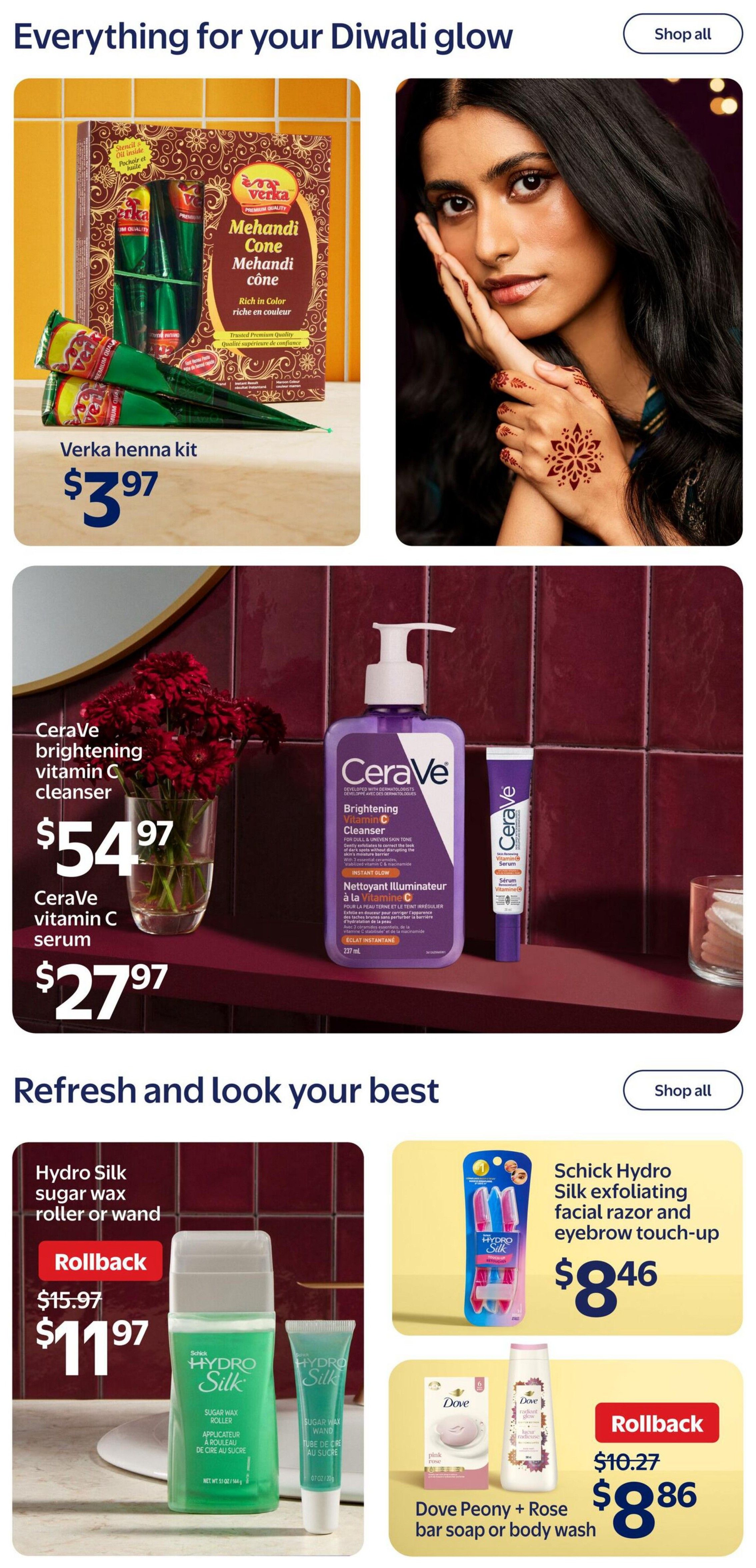 Walmart Diwali Flyer October 15 to November 11