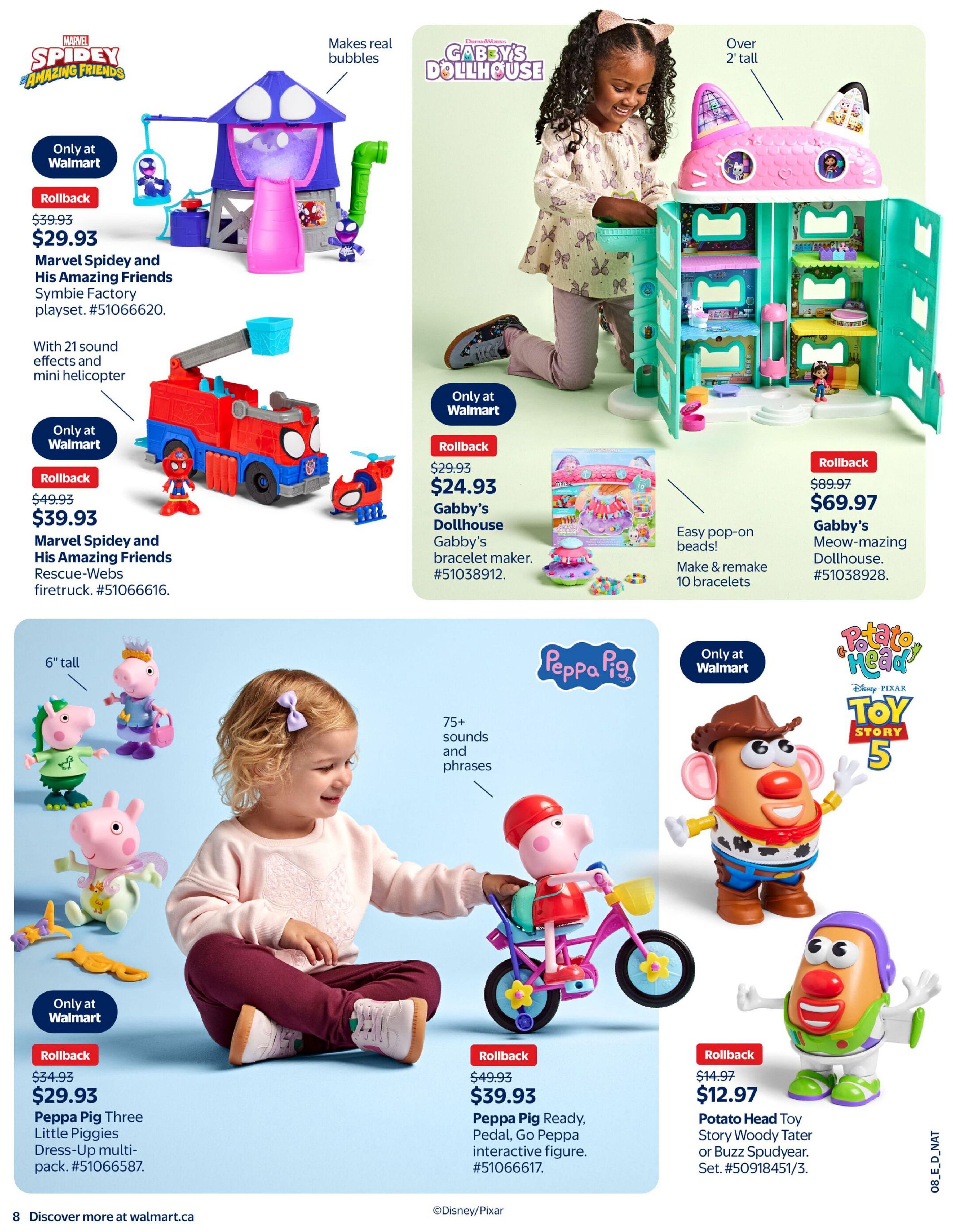 Walmart Toy Shop Flyer October 15 to December 23