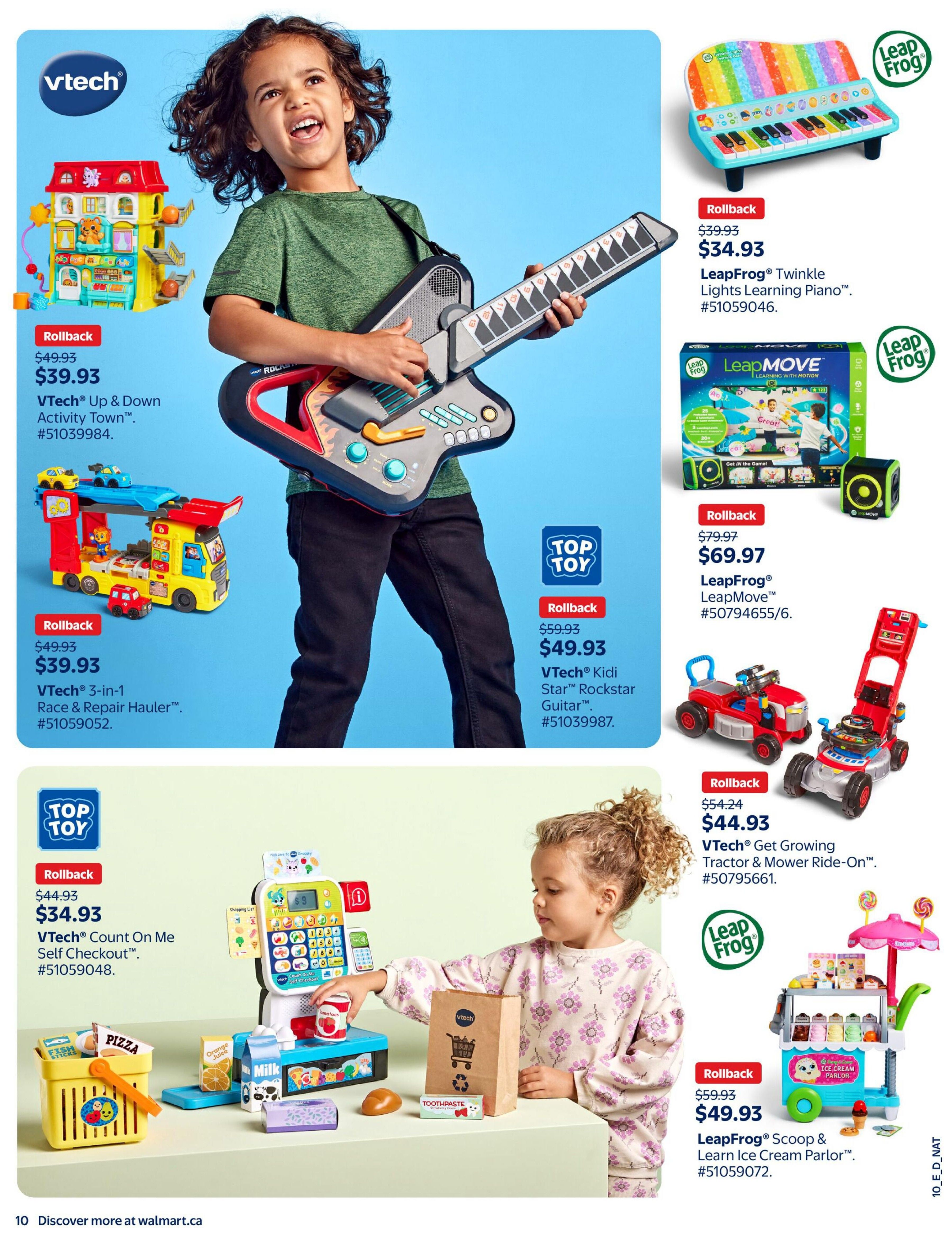 Walmart Toy Shop Flyer October 15 to December 23