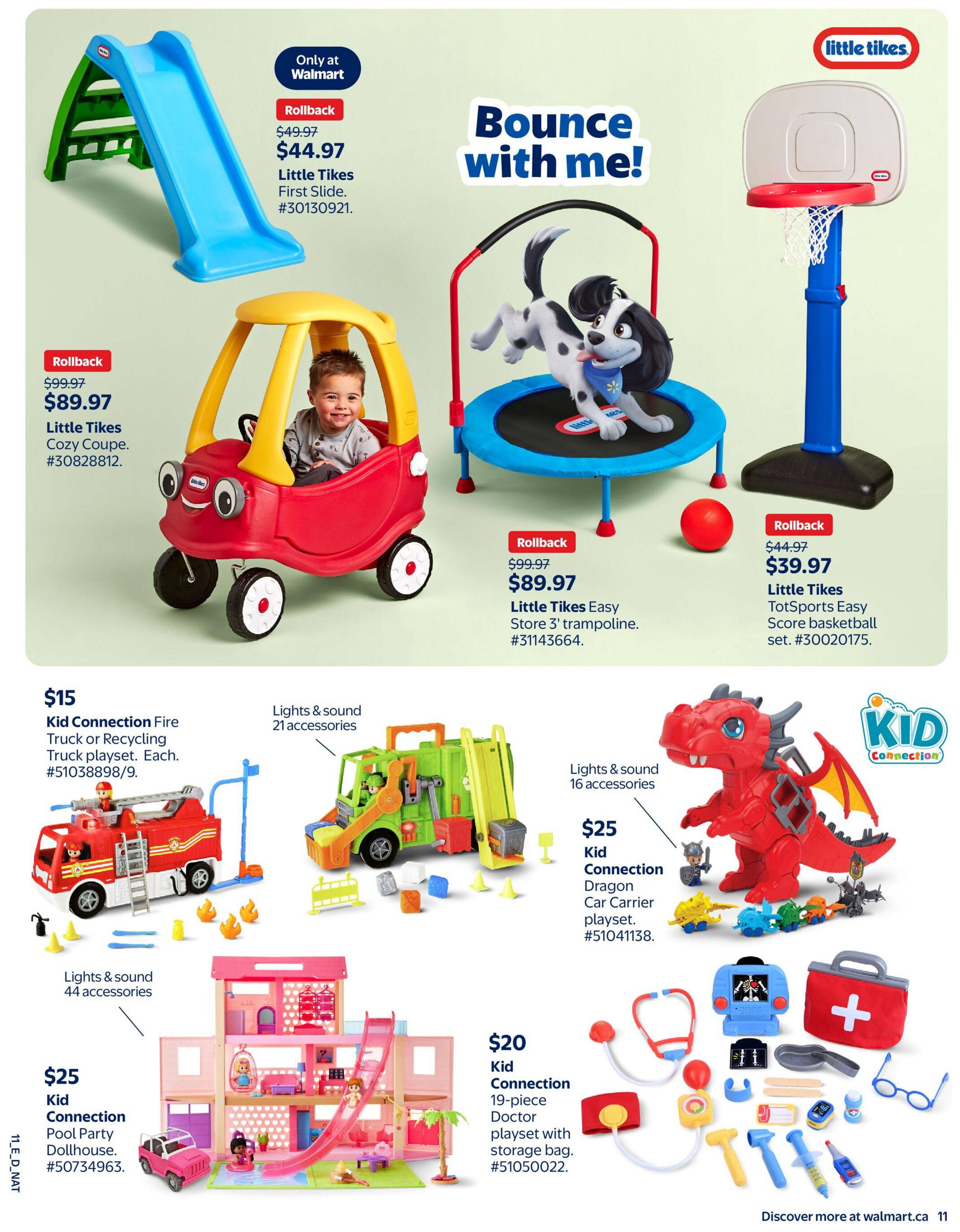 Walmart Toy Shop Flyer October 15 to December 23