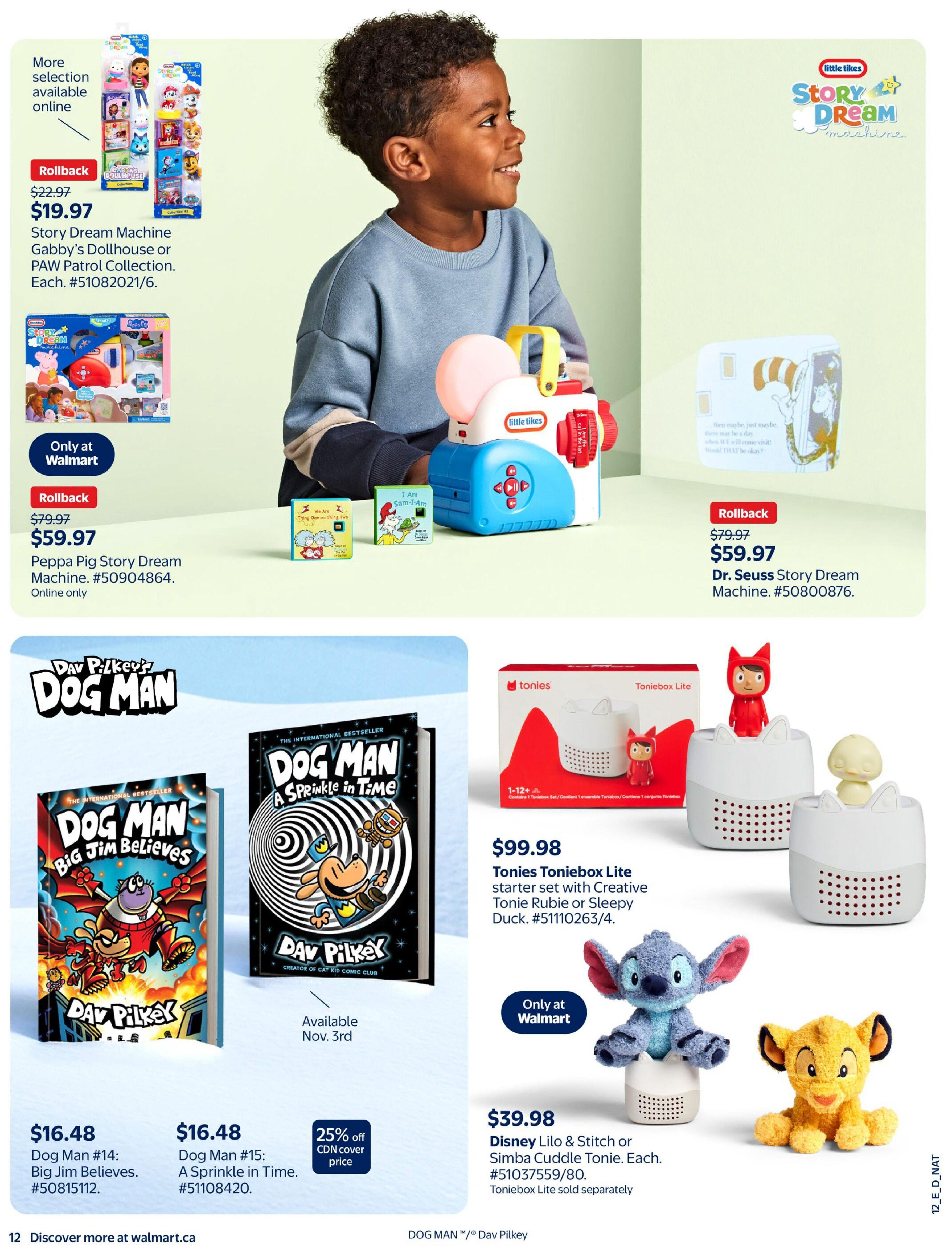 Walmart Toy Shop Flyer October 15 to December 23