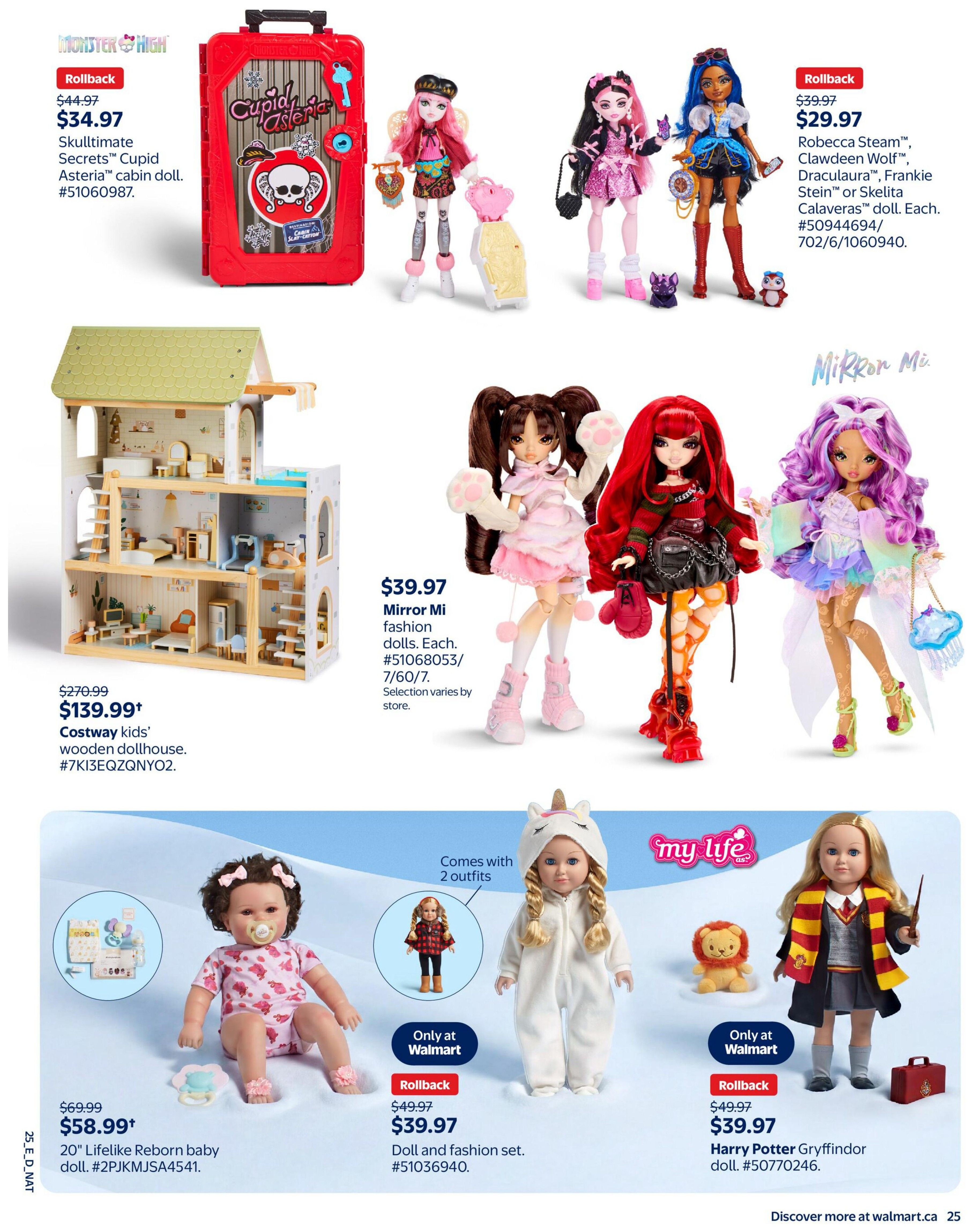 Walmart Toy Shop Flyer October 15 to December 23
