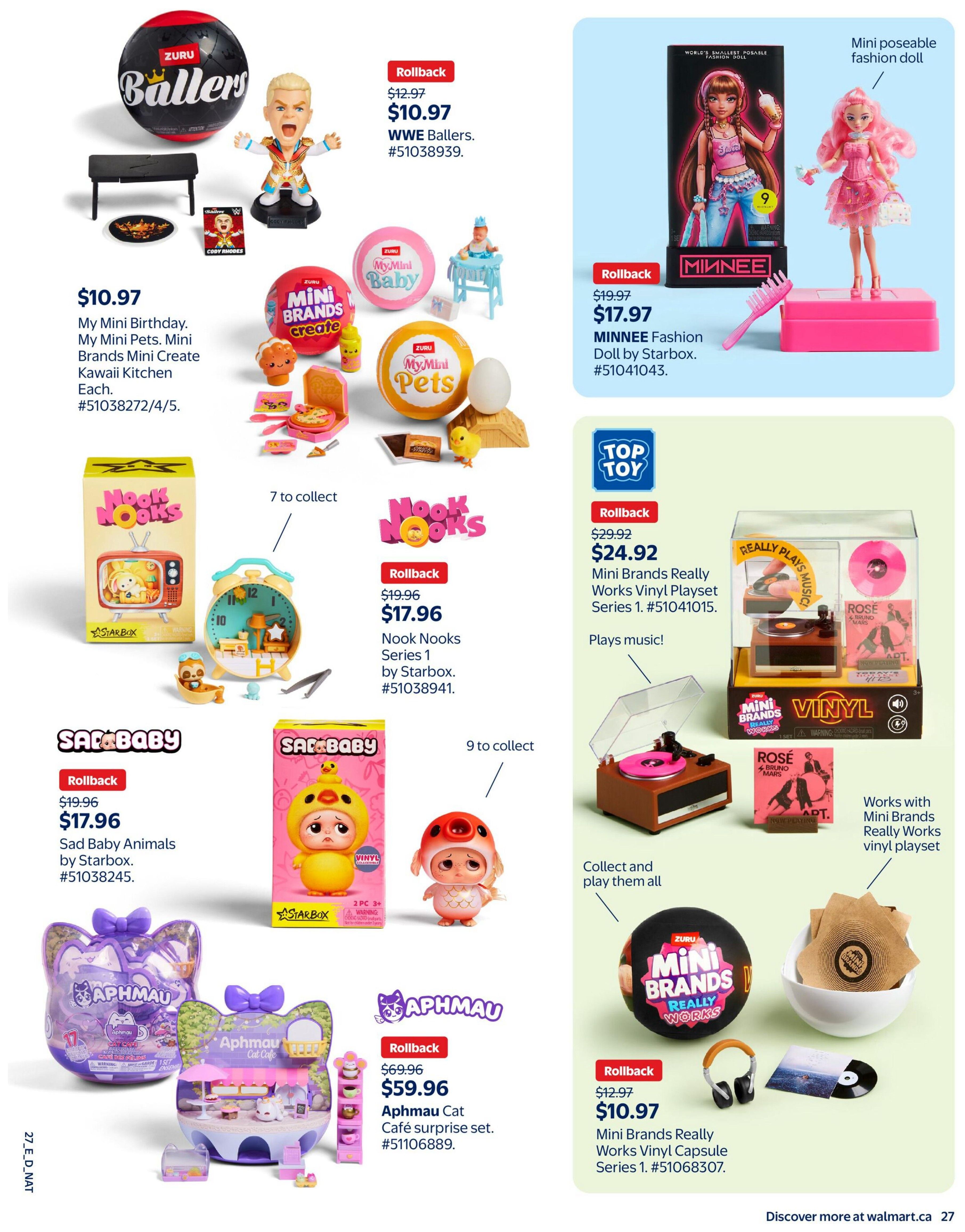 Walmart Toy Shop Flyer October 15 to December 23