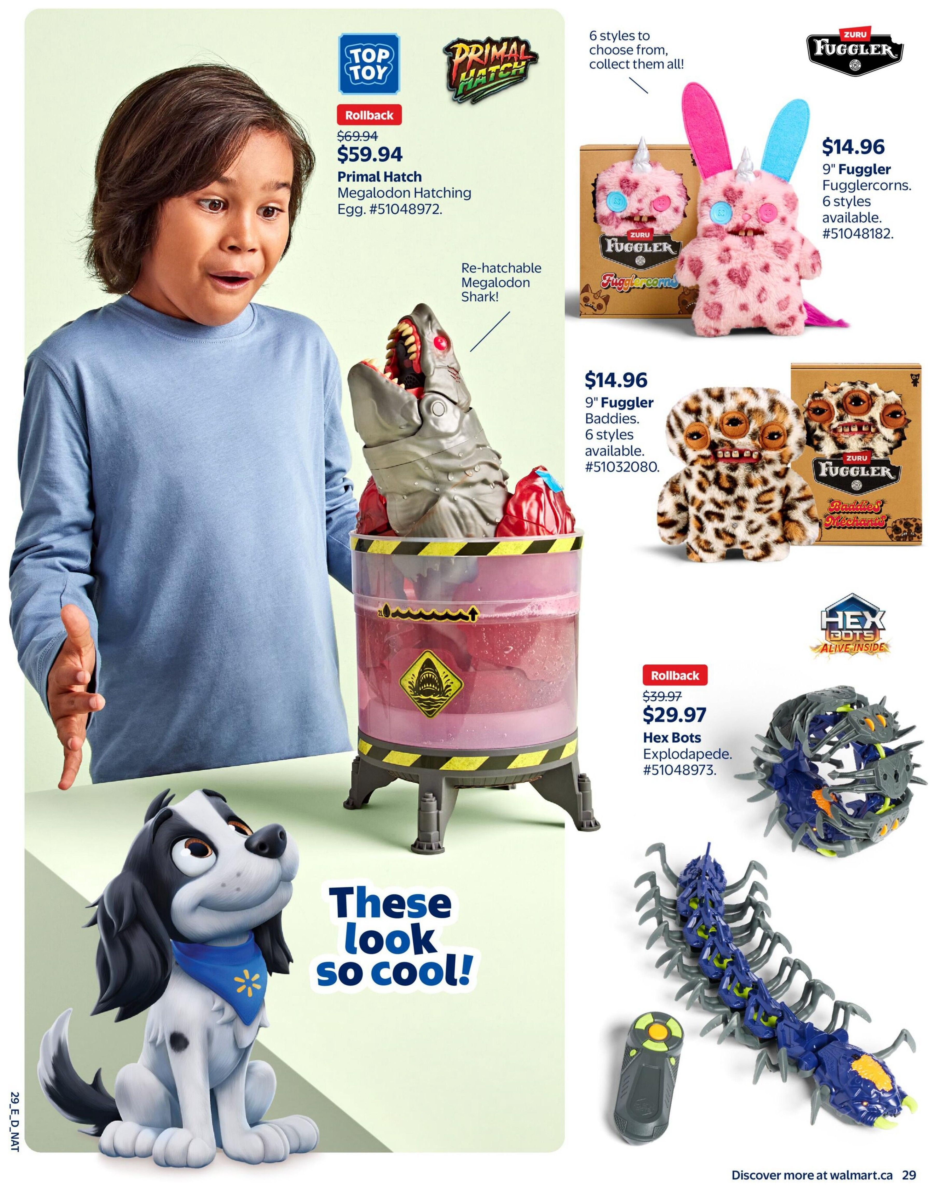 Walmart Toy Shop Flyer October 15 to December 23