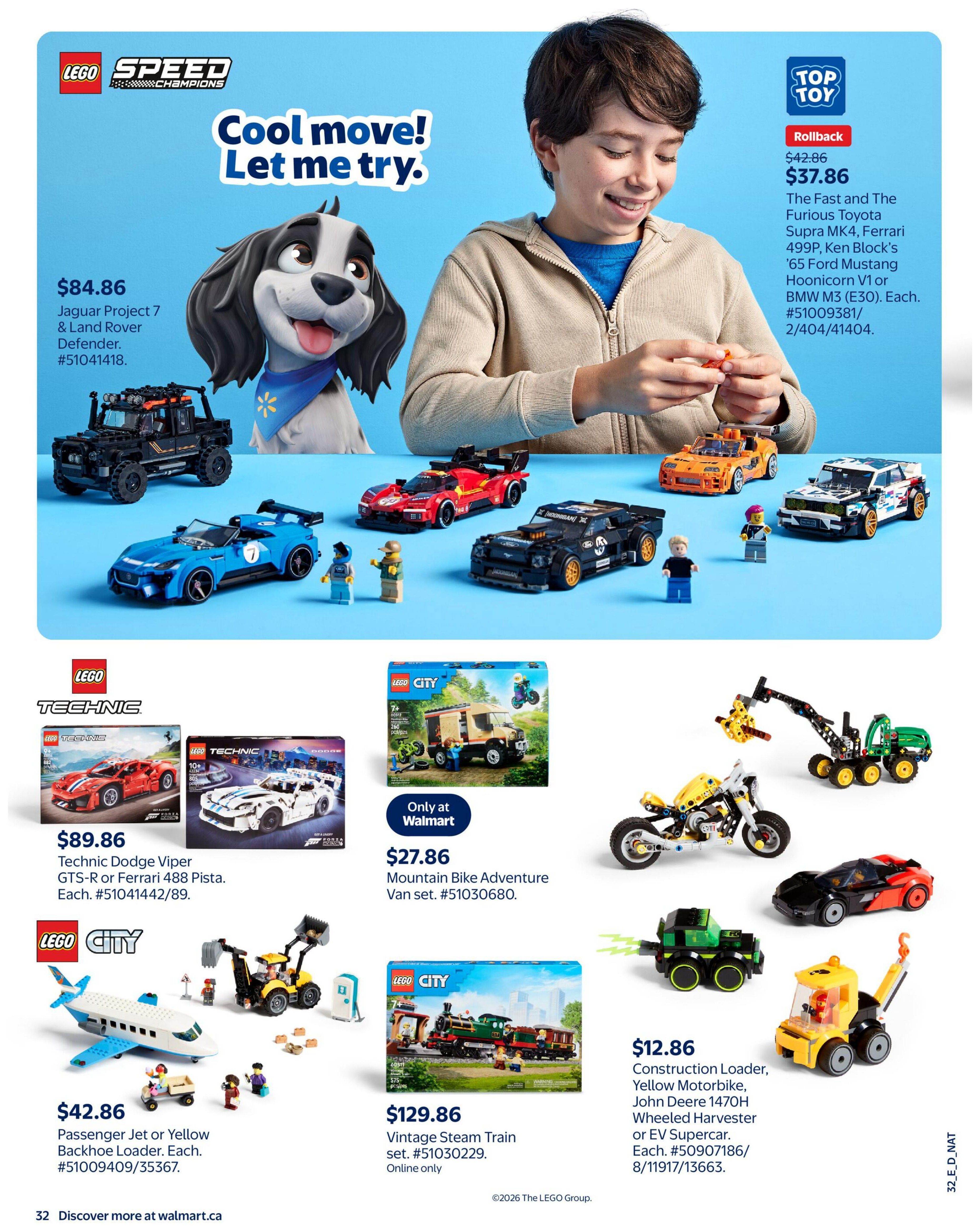 Walmart Toy Shop Flyer October 15 to December 23