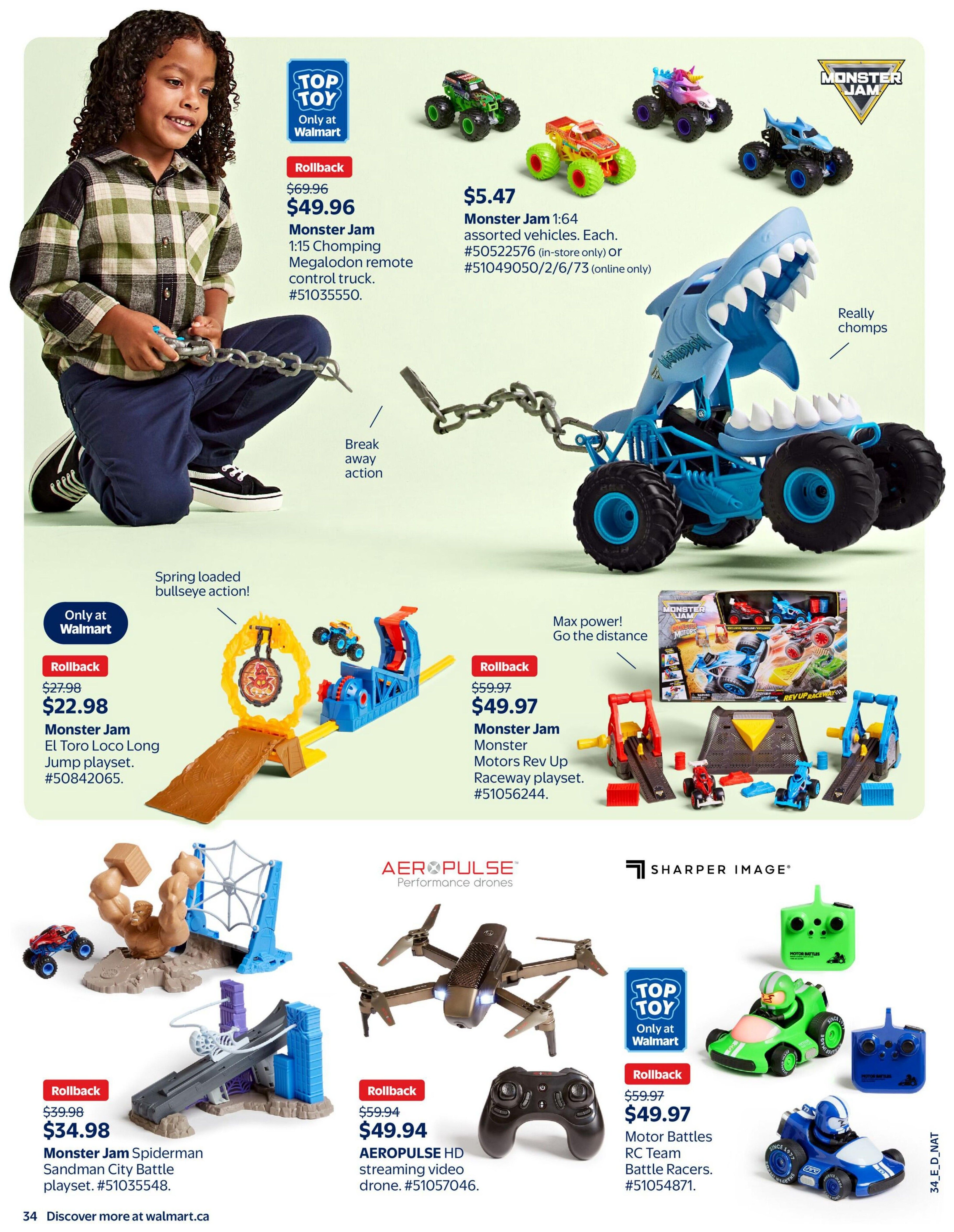Walmart Toy Shop Flyer October 15 to December 23