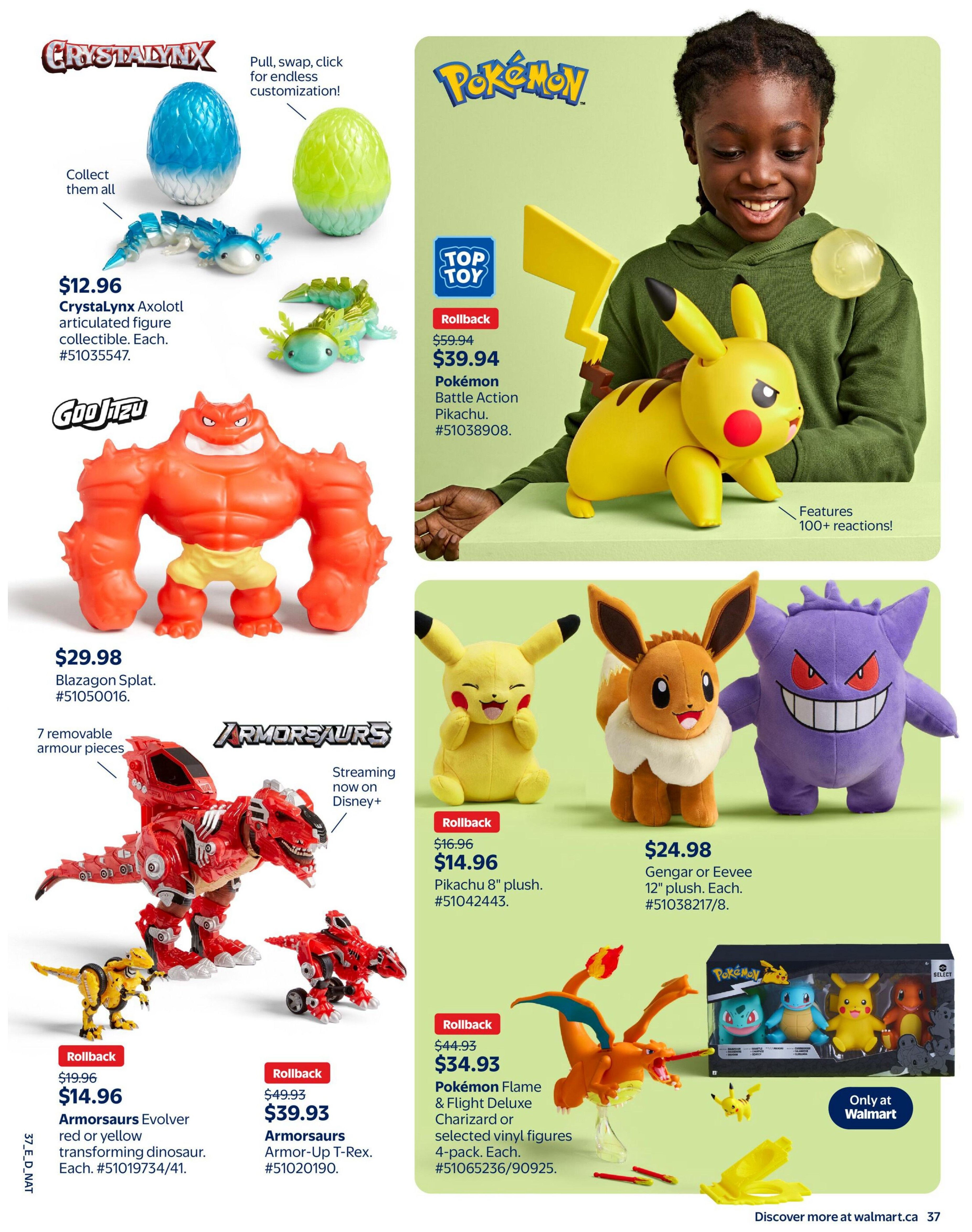 Walmart Toy Shop Flyer October 15 to December 23