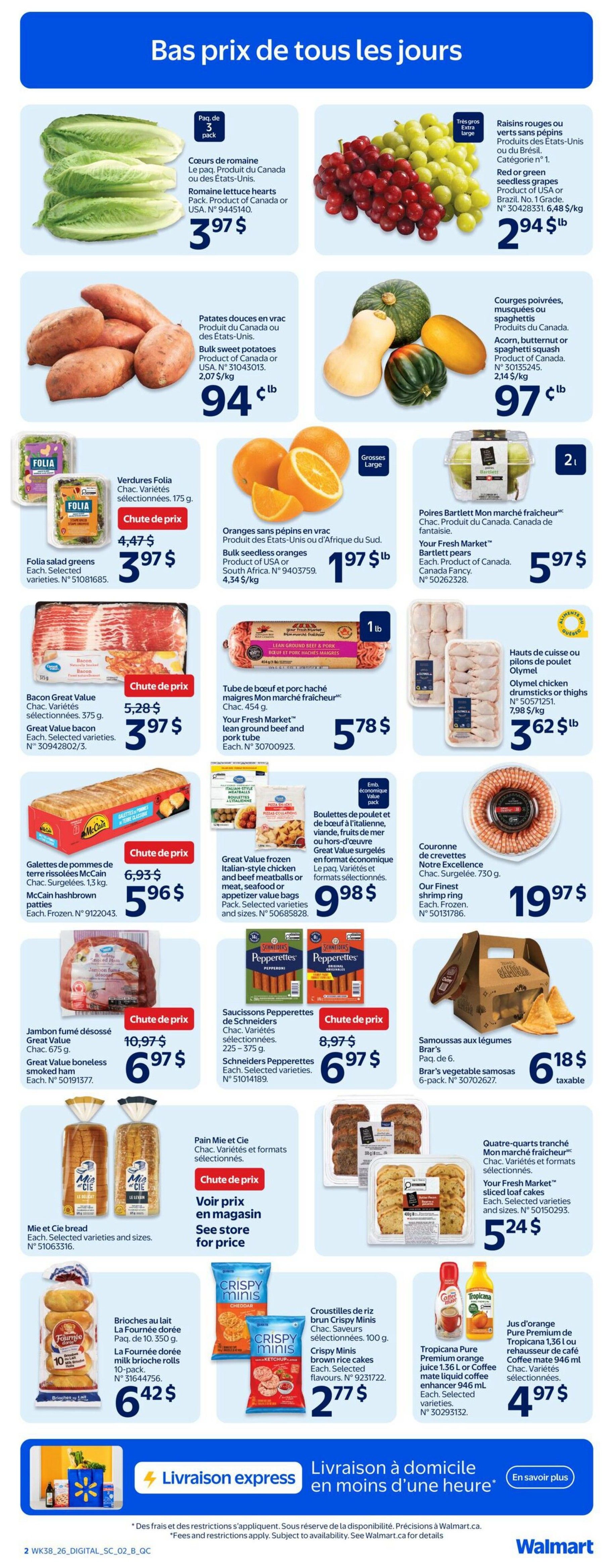 Walmart (QC) Flyer October 15 to 21