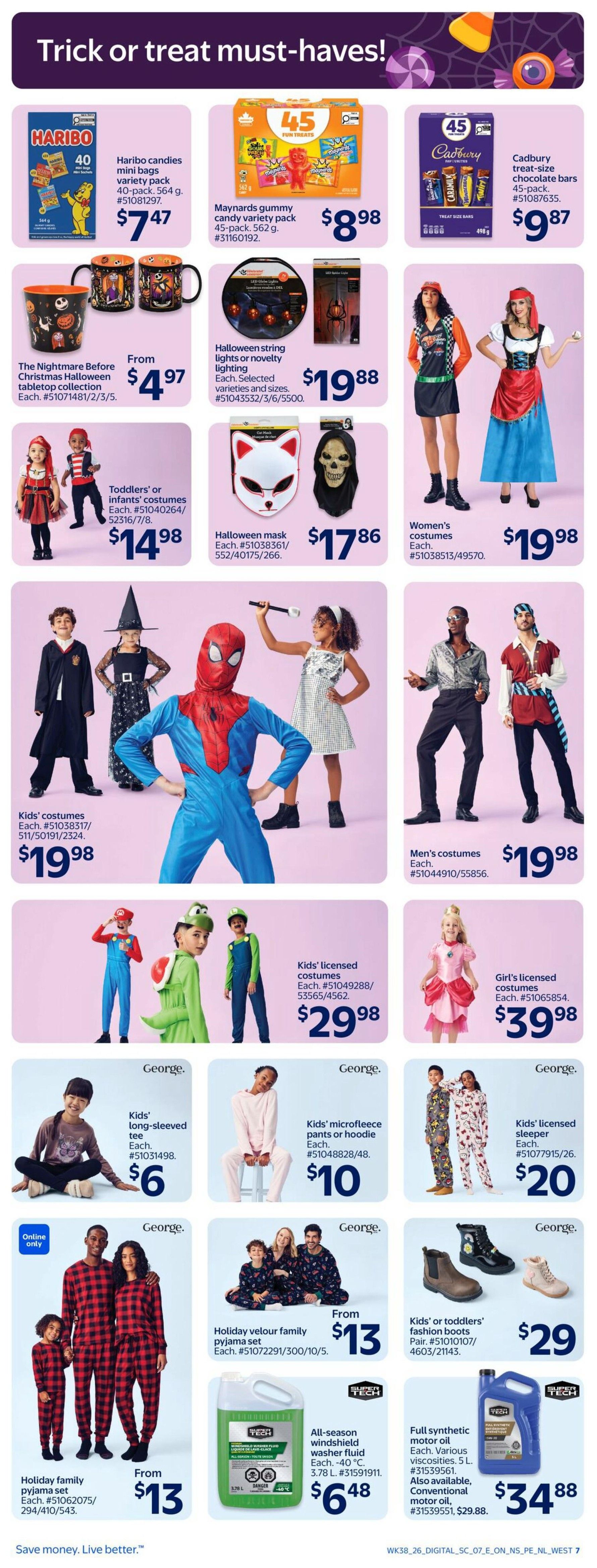 Walmart (West) Flyer October 15 to 21