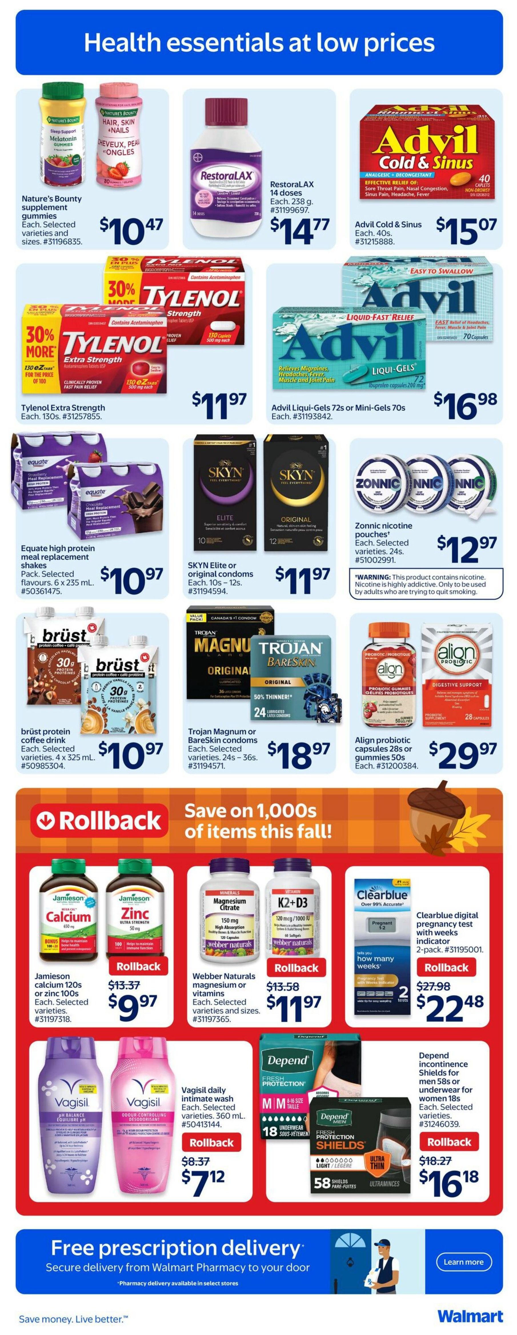 Walmart (West) Flyer October 15 to 21