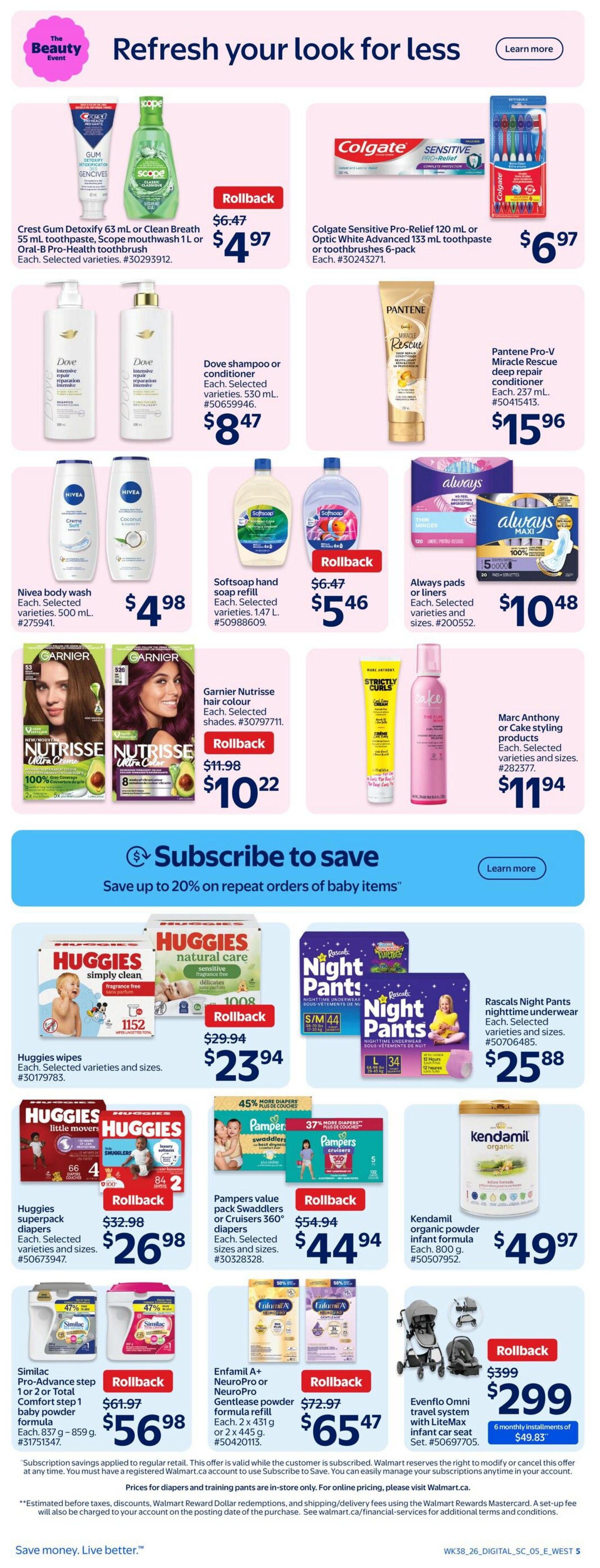 Walmart (West) Flyer October 15 to 21