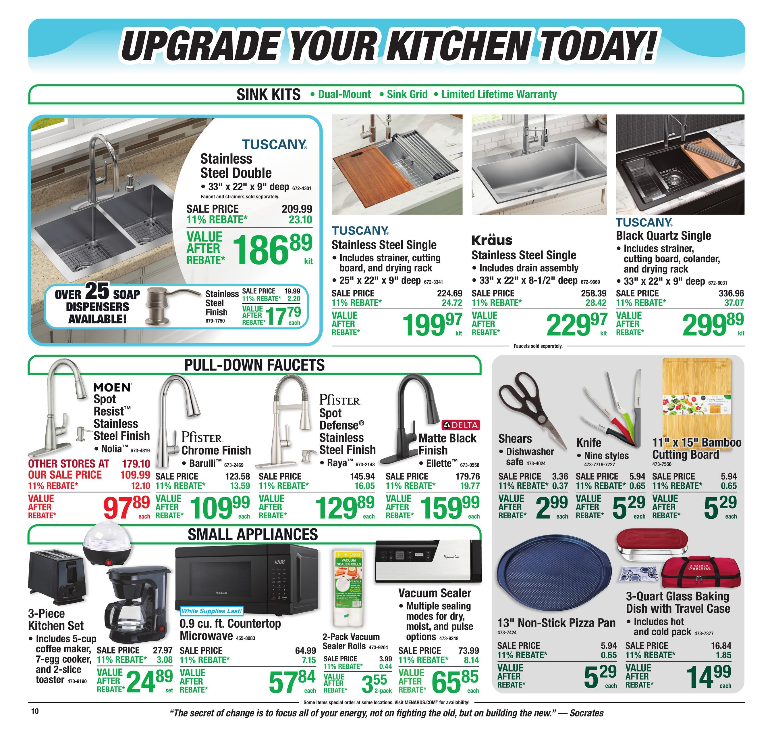 Menards (Allendale Area, IL) 11% Rebate Sale Weekly Ad October 14 - 25, 2026