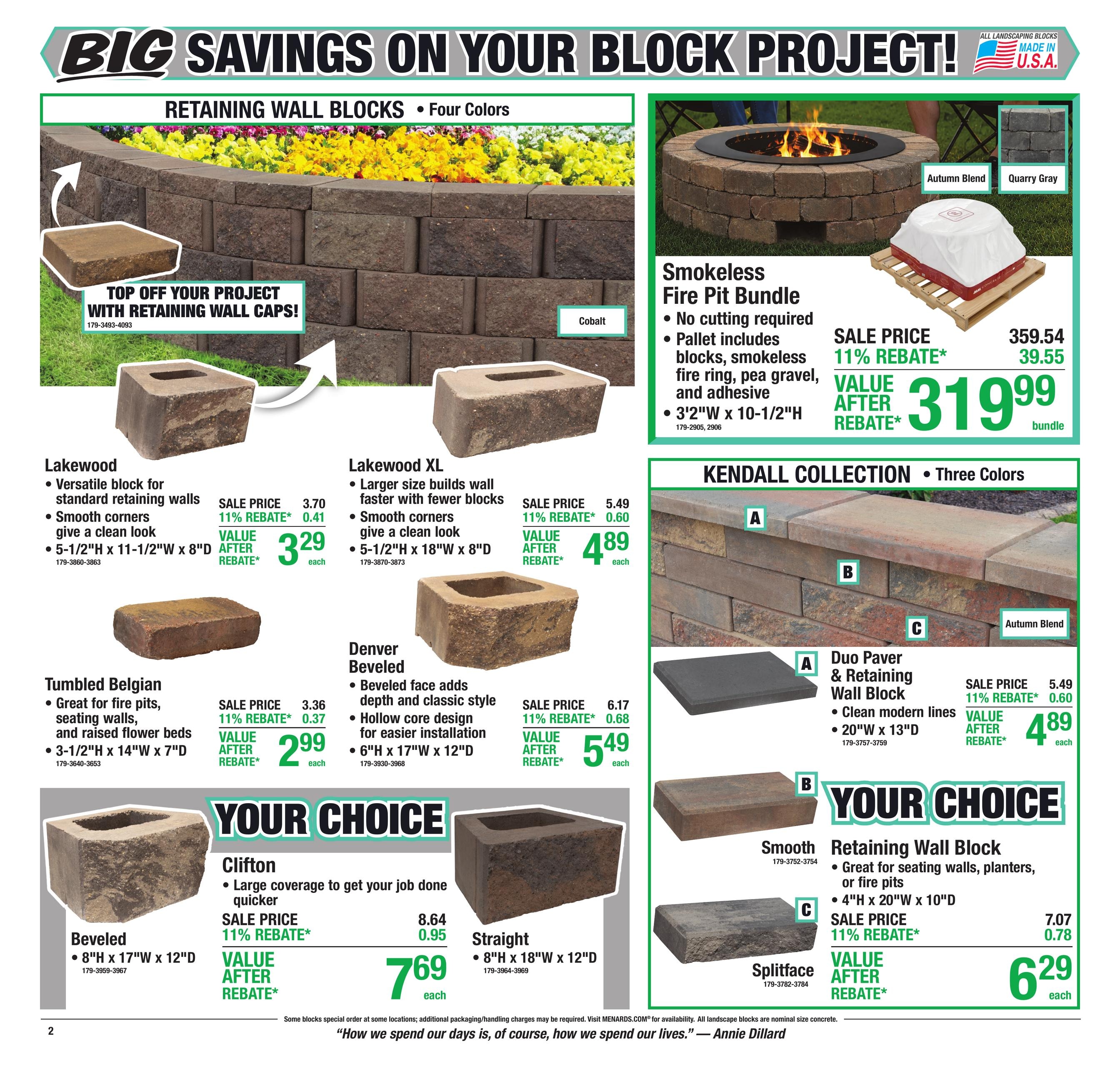 Menards (Applegate Area, MI) 11% Rebate Sale Weekly Ad October 14 - 25, 2026