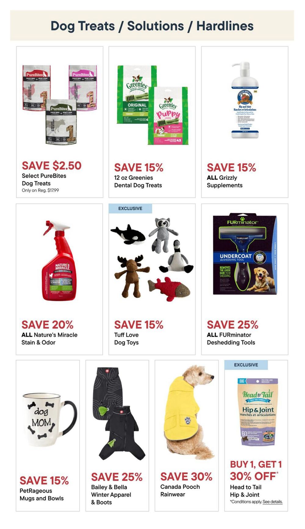 Paulmac's Pets Flyer October 15 to 28
