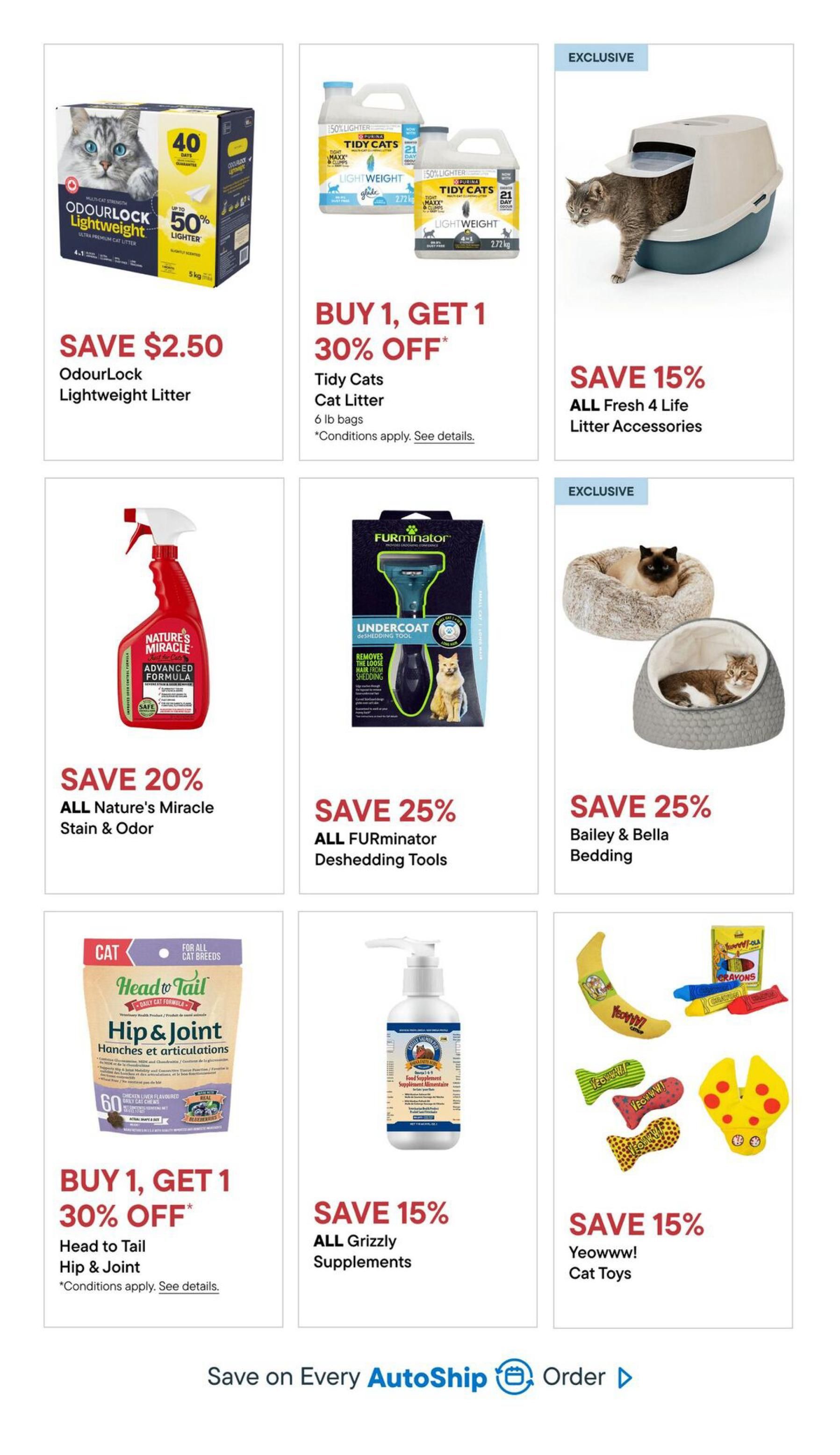Tisol Pet Nutrition & Supply Stores Flyer October 15 to 28