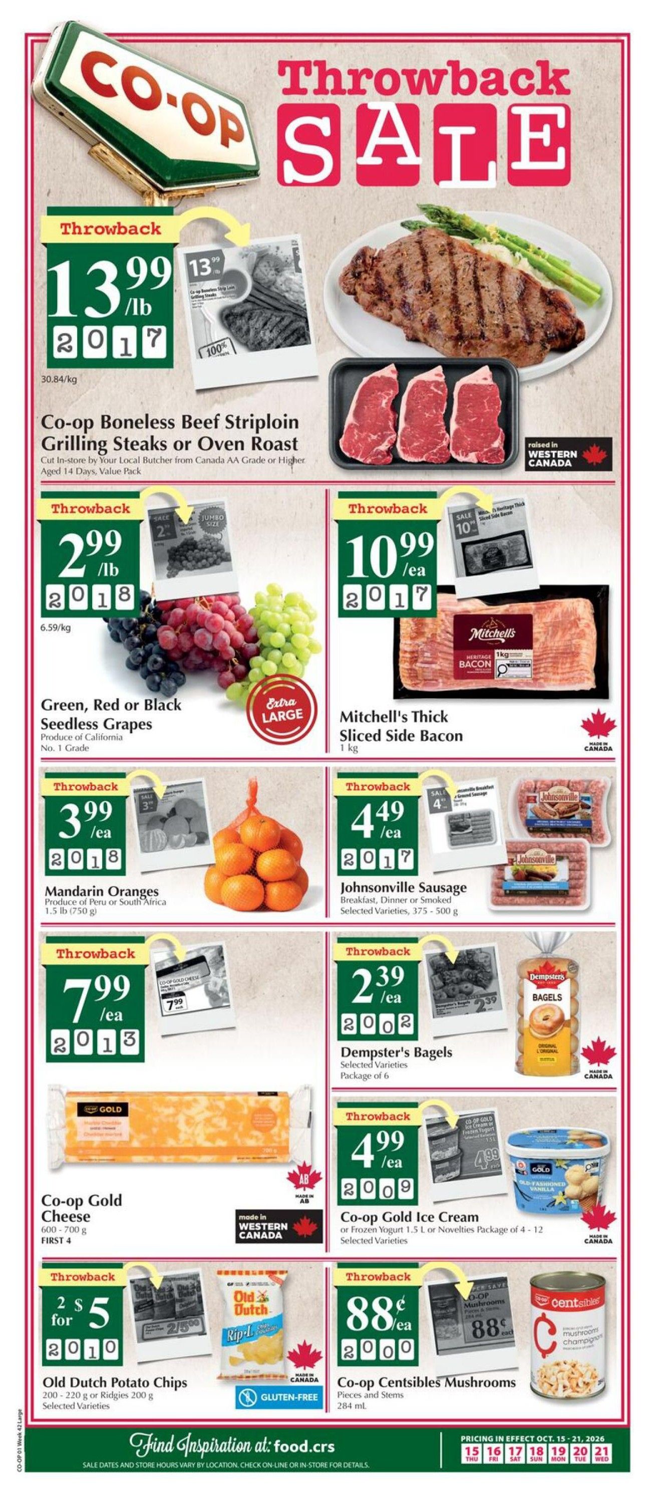 Co-op (West) Food Store Flyer October 15 to 21
