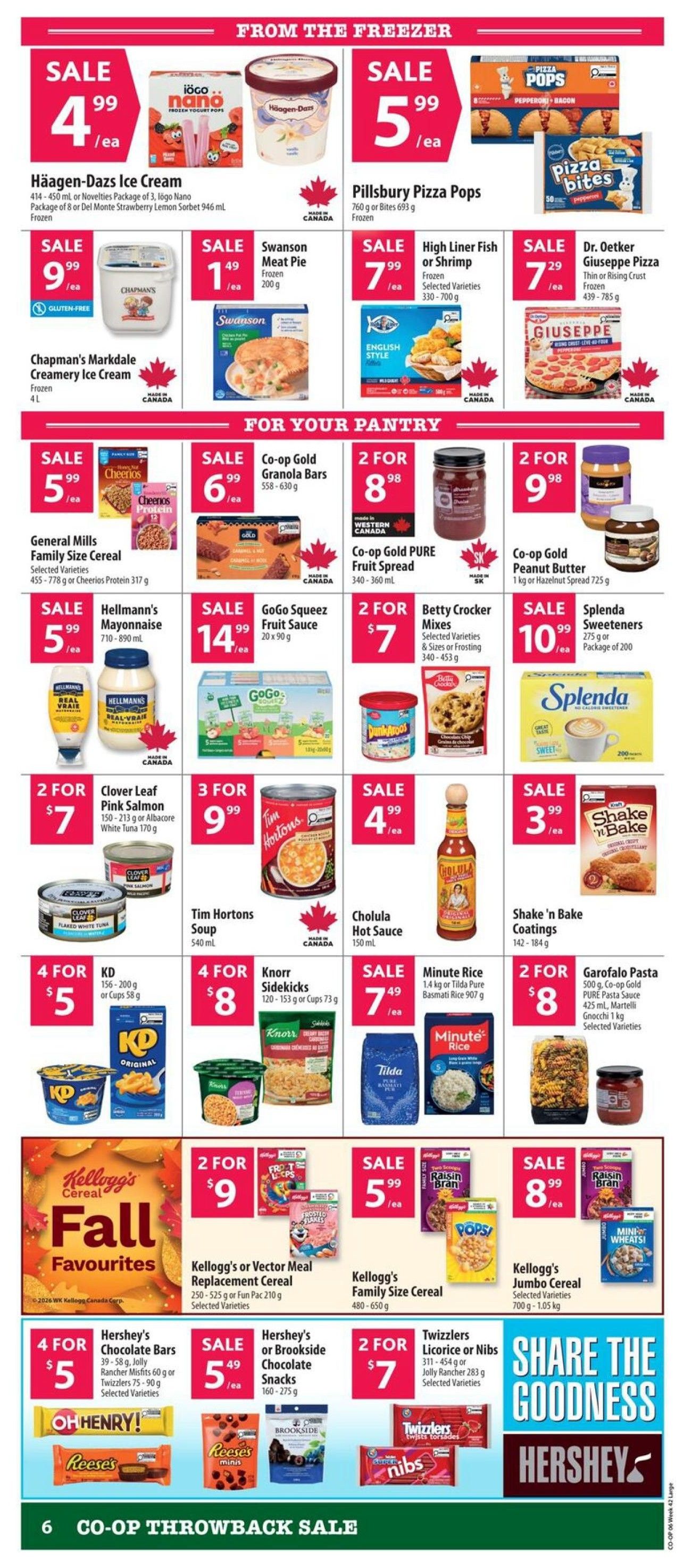 Co-op (West) Food Store Flyer October 15 to 21
