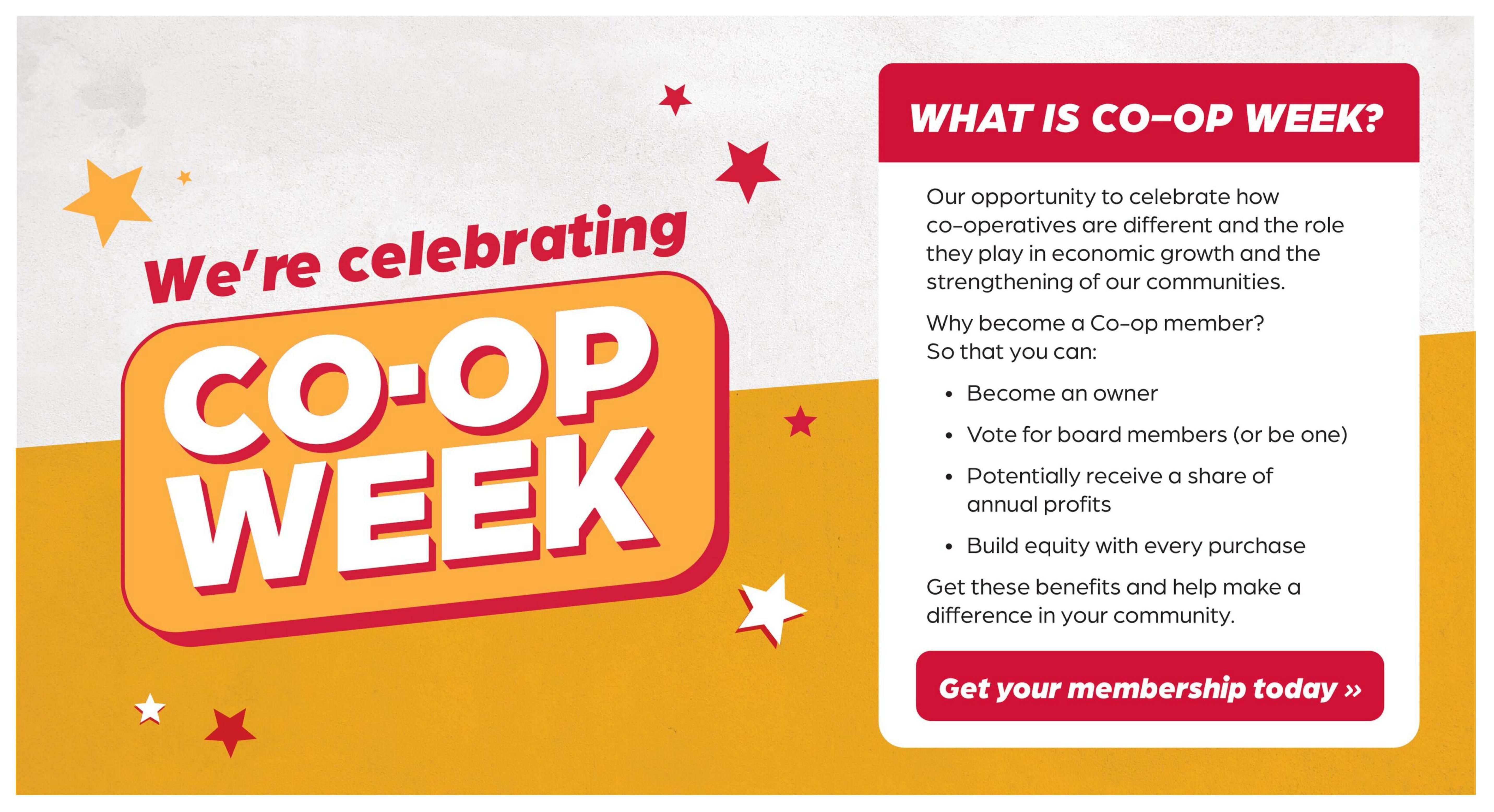 Co-op (West) Food Store Flyer October 15 to 21
