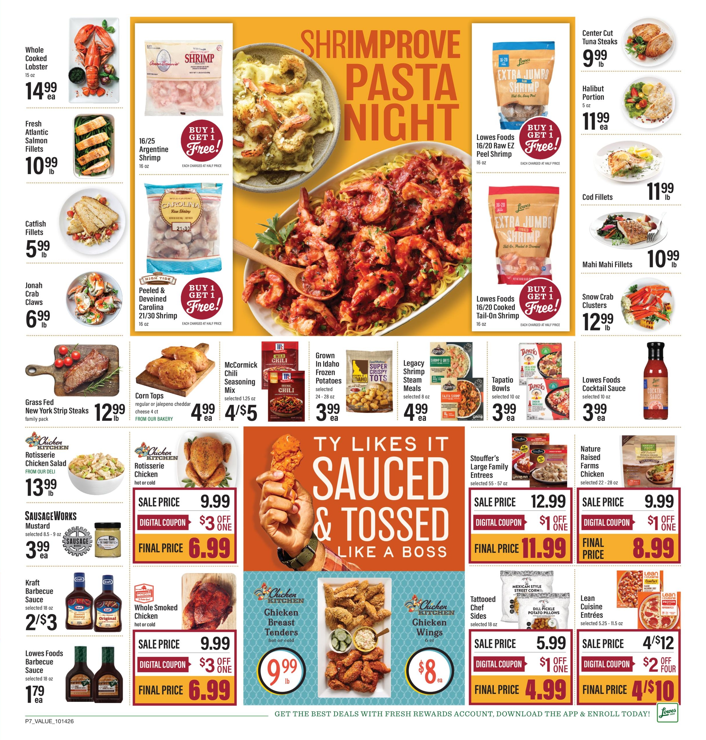 Lowes Foods (Augusta Area, GA) Weekly Ad October 14 - 20, 2026