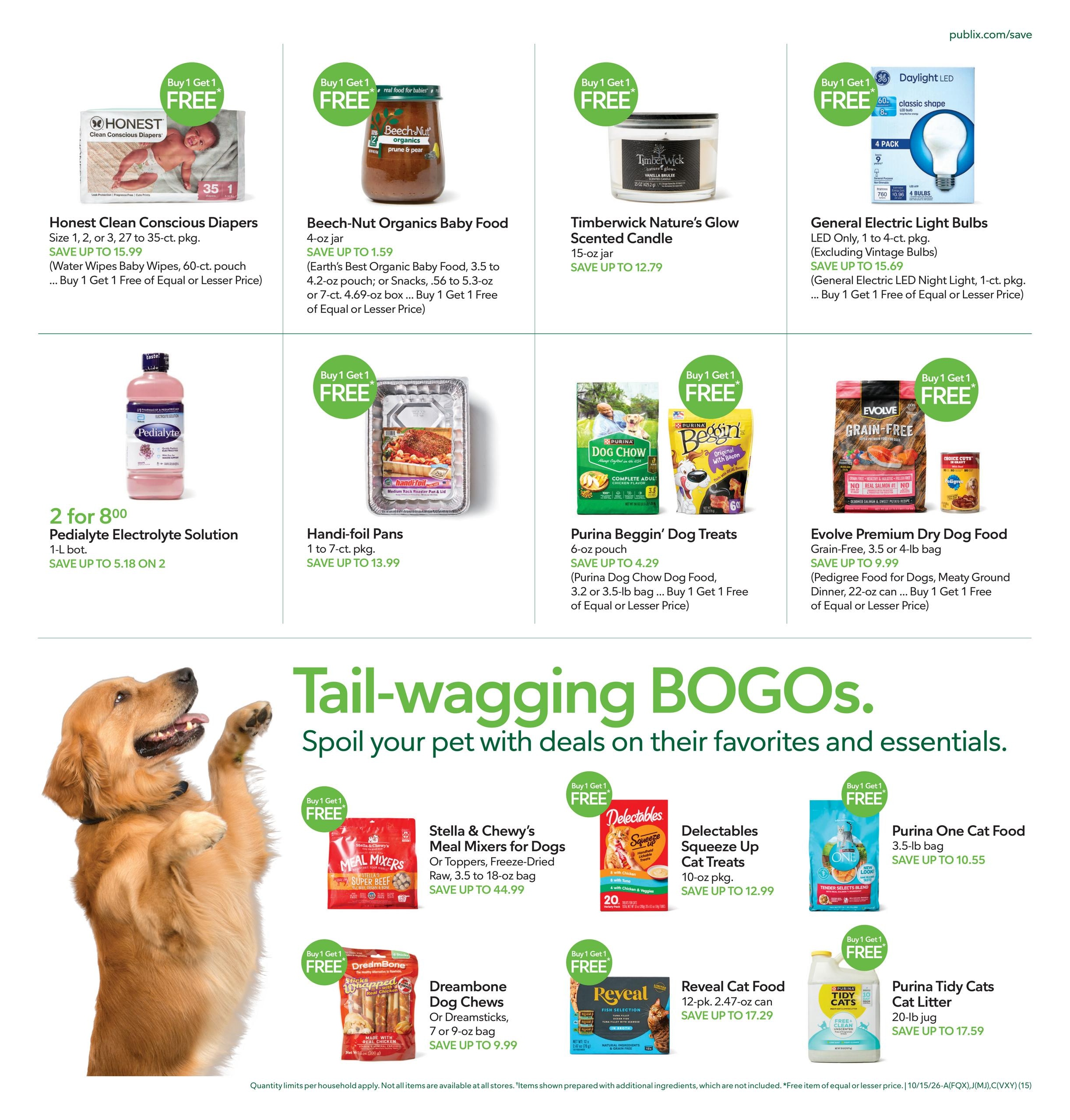 Publix (Brookville Area, IN) Weekly Ad October 14 - 20, 2026