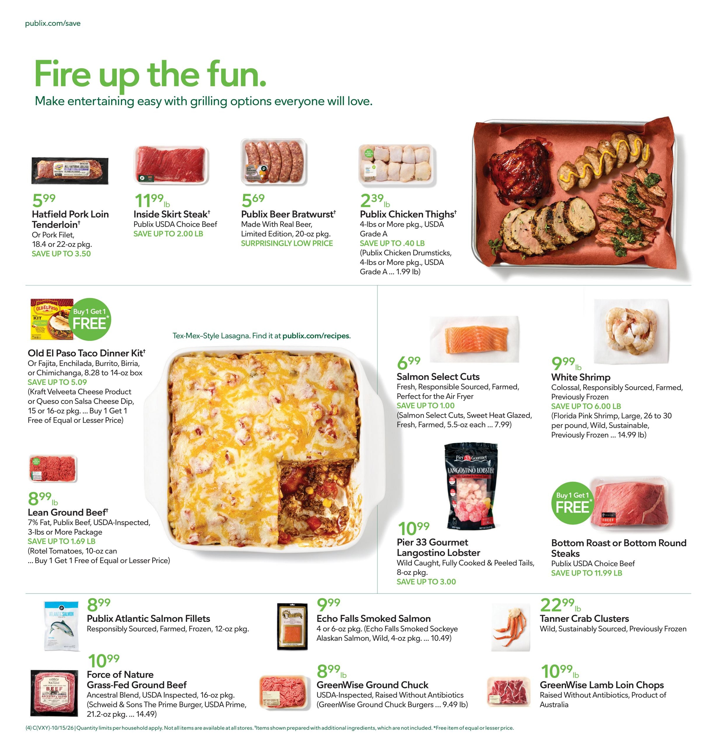 Publix (Brookville Area, IN) Weekly Ad October 14 - 20, 2026